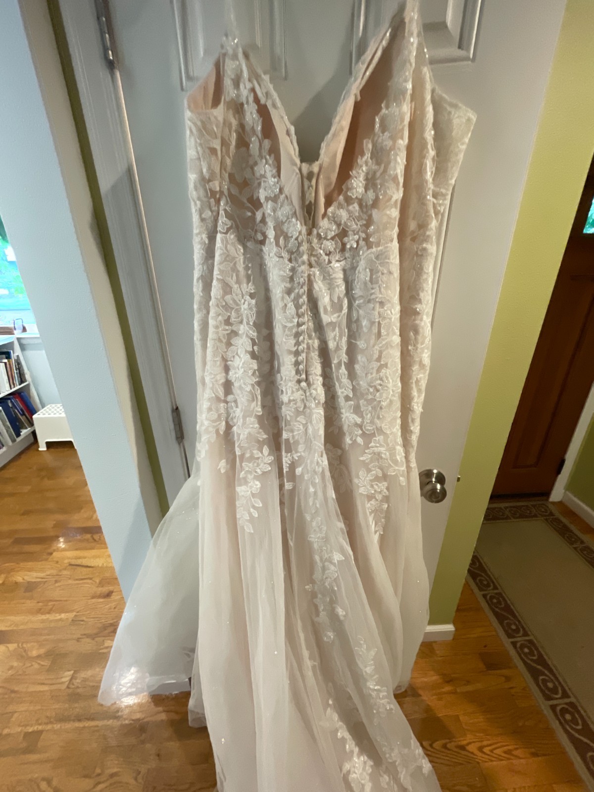 Size 28 Wedding Dress Floral Princess Gown Morilee