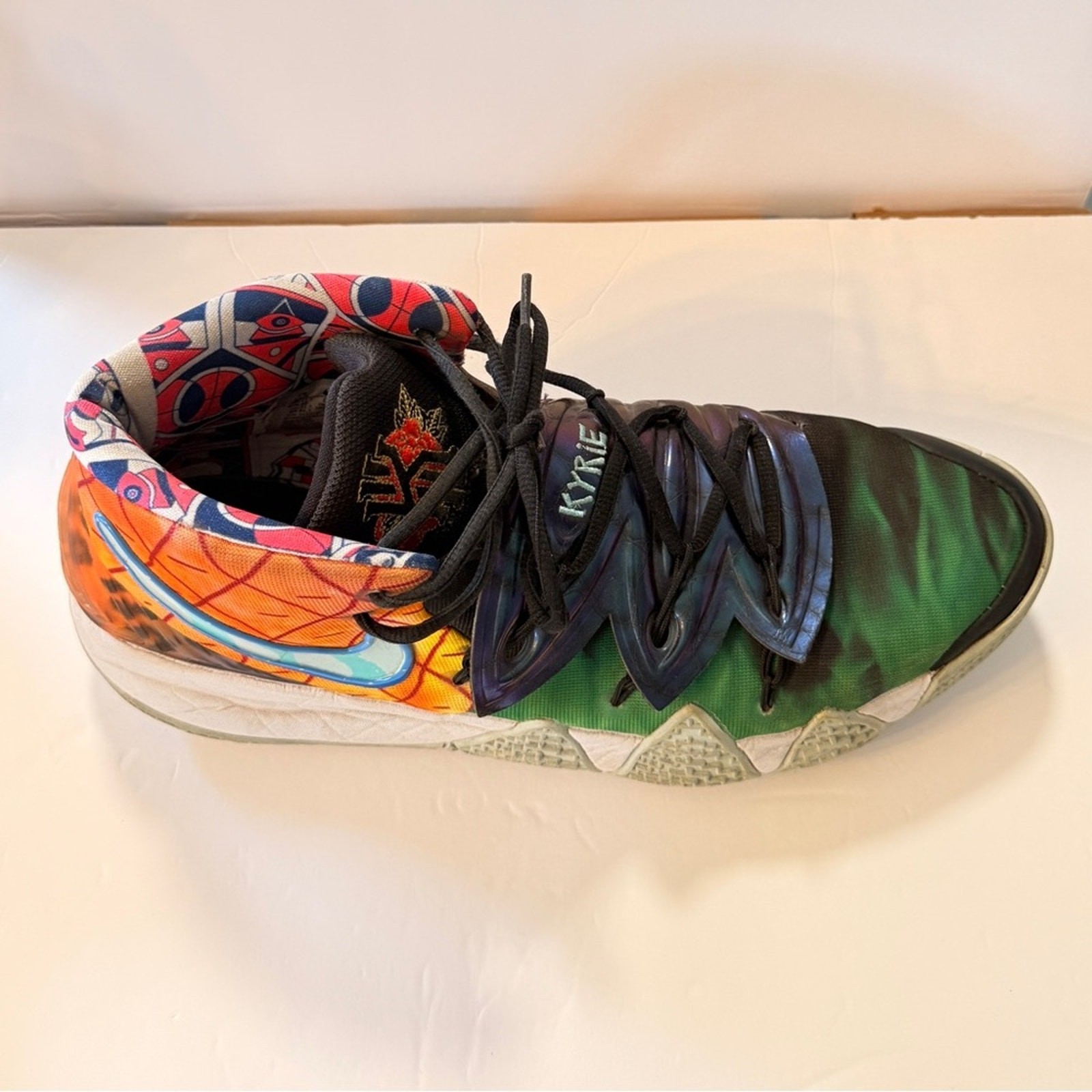 Nike Kybrid S2 Best Of Kyrie Irving Pineapple What The Sneakers (Size 13.5 Men)