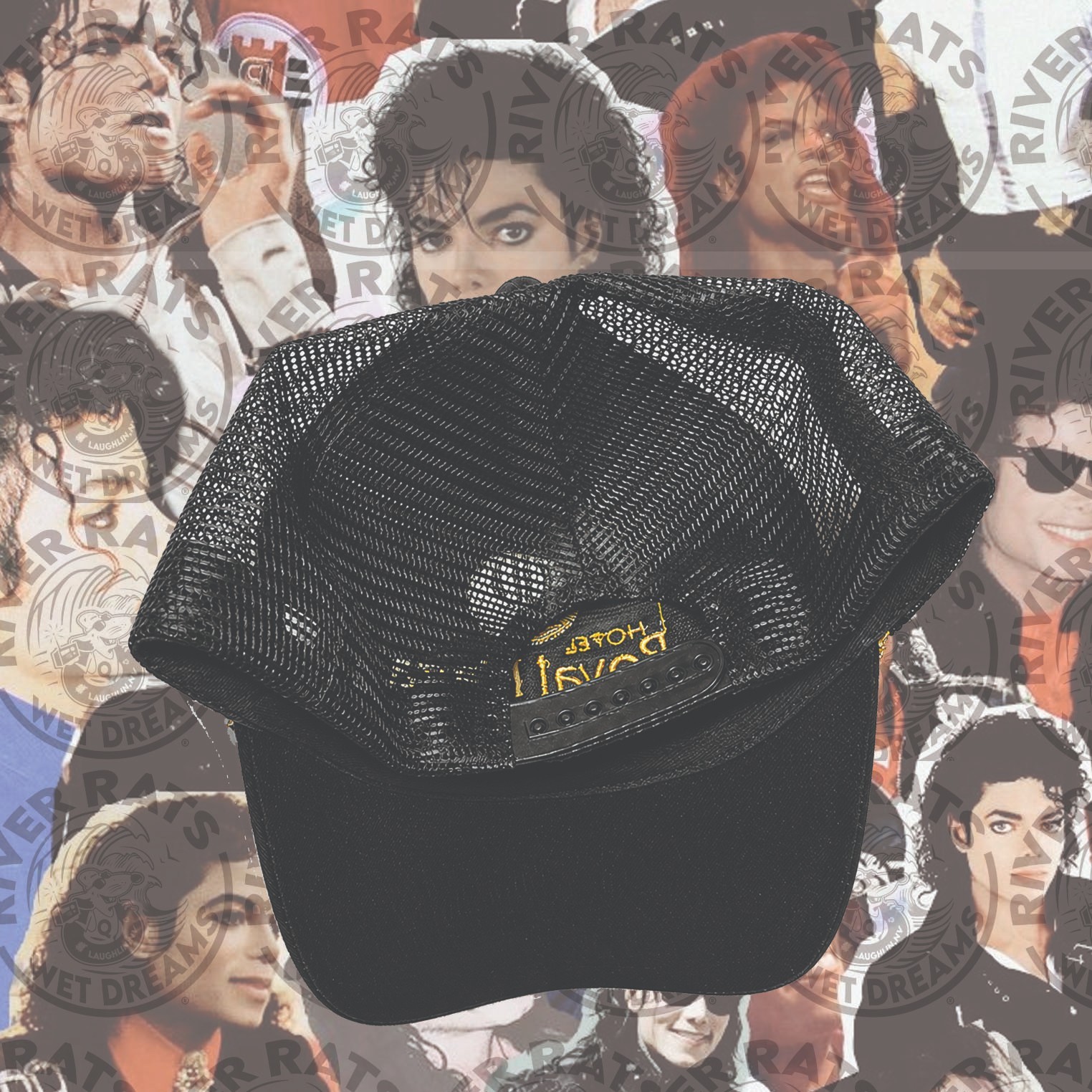 Michael Jackson MJ Movie Cap Hotel Royal Plaza Hat USA Made Fast Shipping!