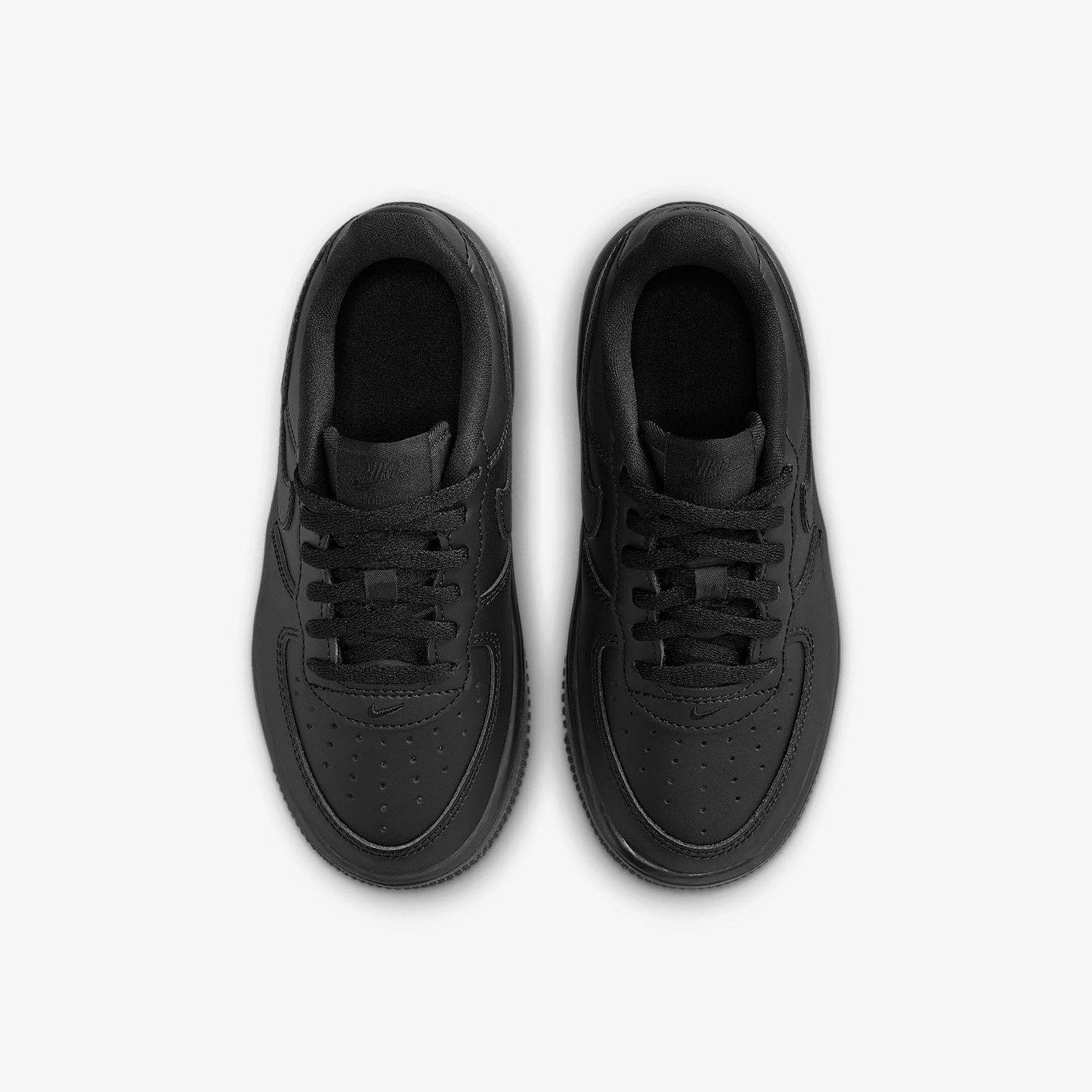 Nike Force 1 Low Little Kids’ Shoes (Black/Black/Black/Black) Size 3 – Black/Bla