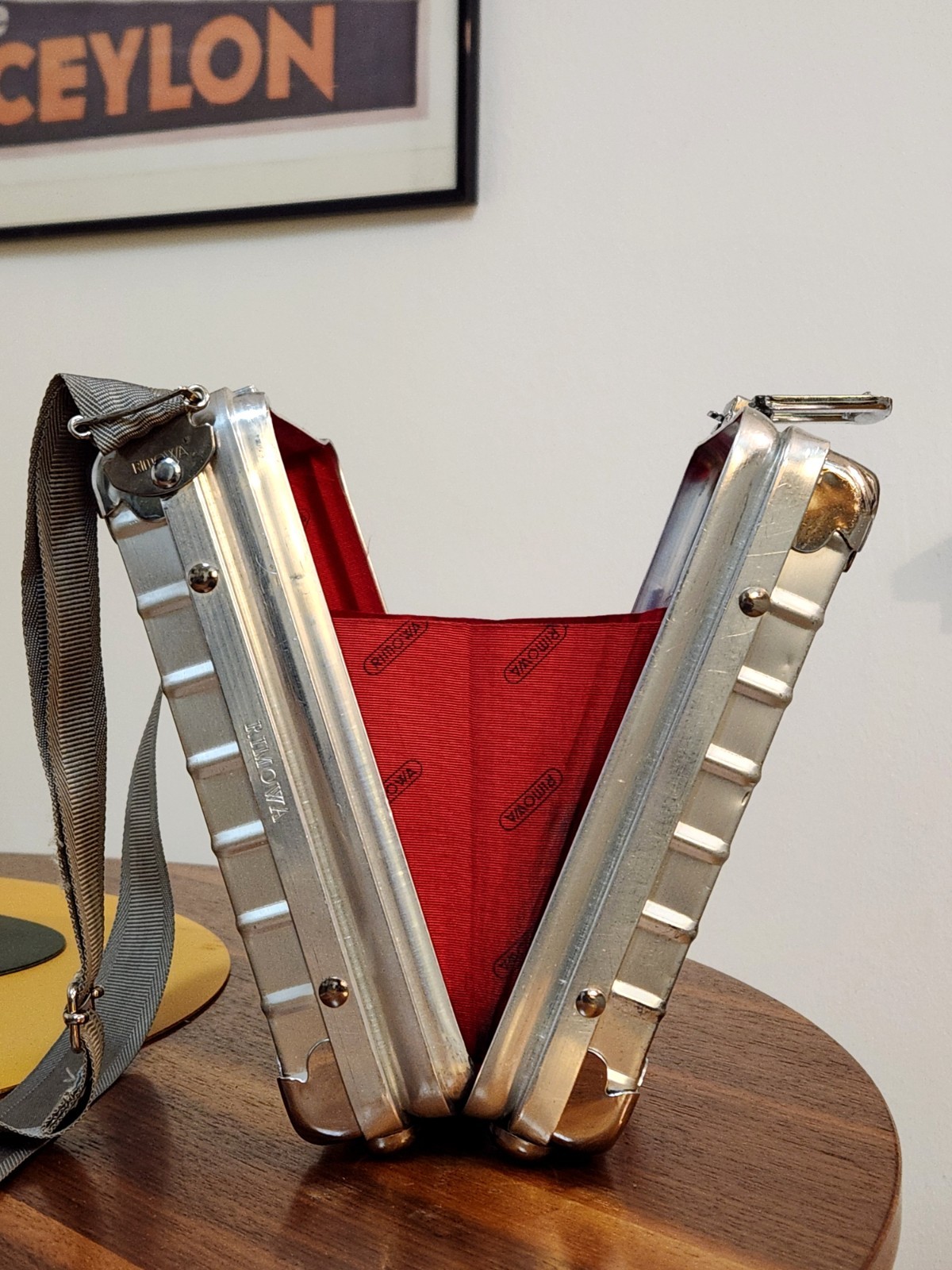 RIMOWA Piccolo MINI Handbag/Handbag – Aluminium – Genuine Pre-LVMH – RARE!