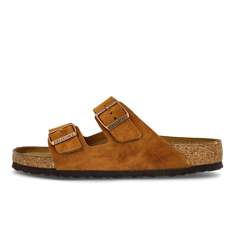 Birkenstock Arizona Suede Leather Mink Sandals Unisex Shoes New w/ Box