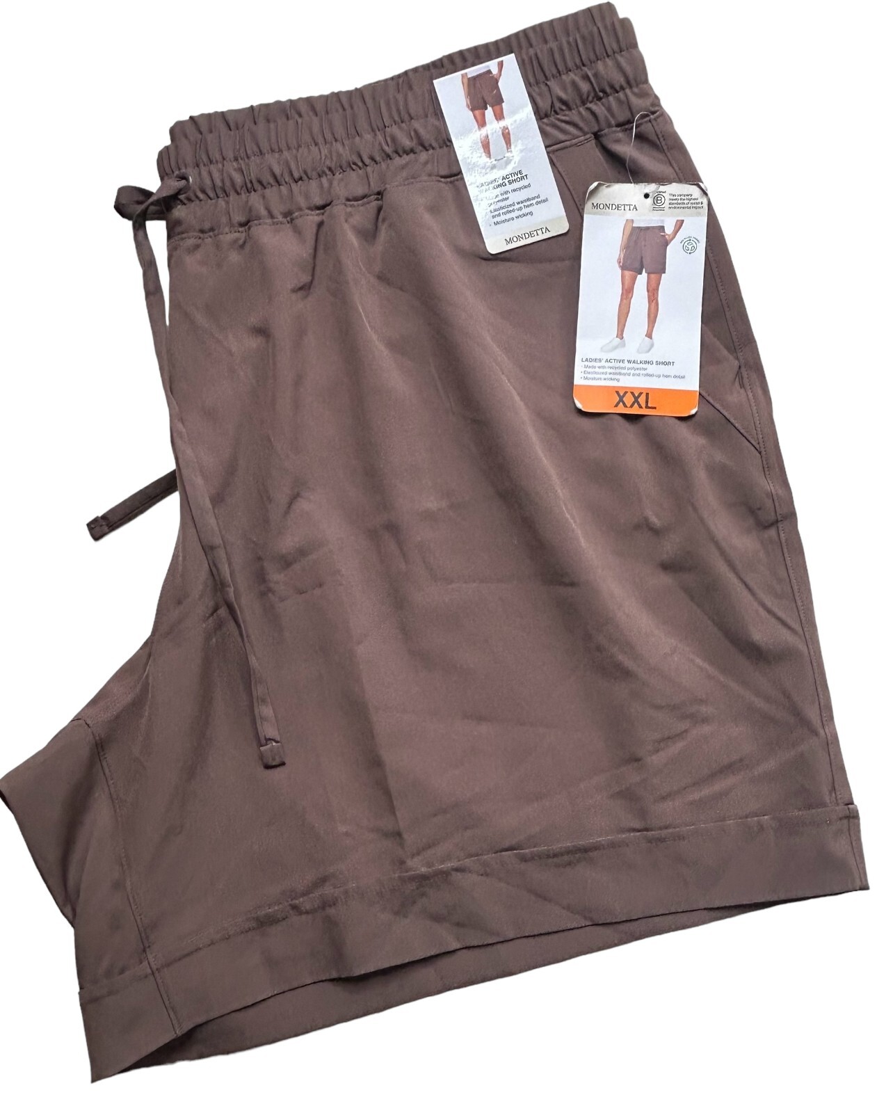 Mondetta Ladies’ Active Walking Shorts w/ Pockets *You Choose Size & Color*