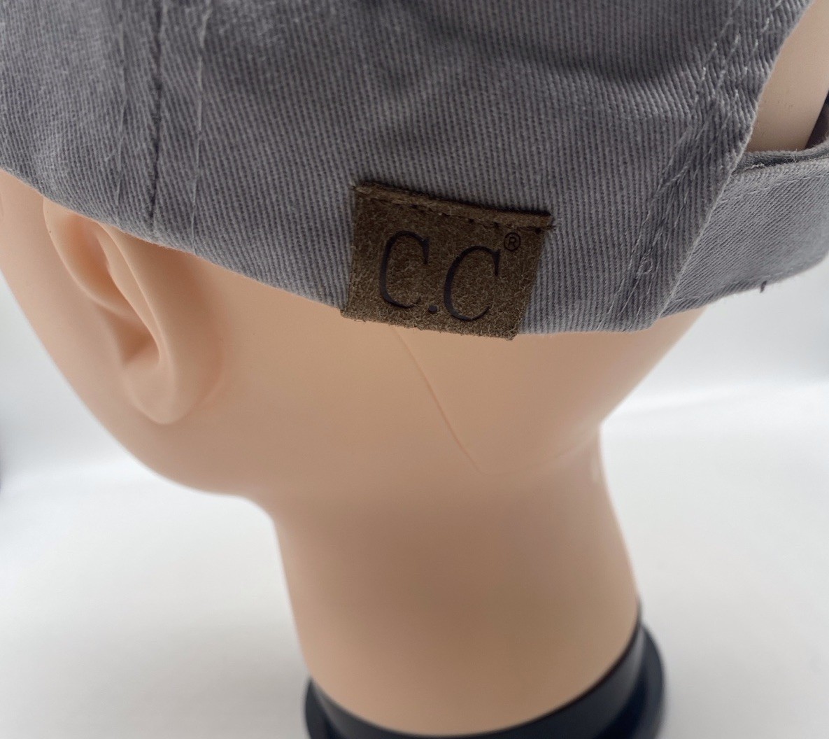 Back Gray/Royal Blue Lace And Trim On Bill. Blemish In Photo On Brim