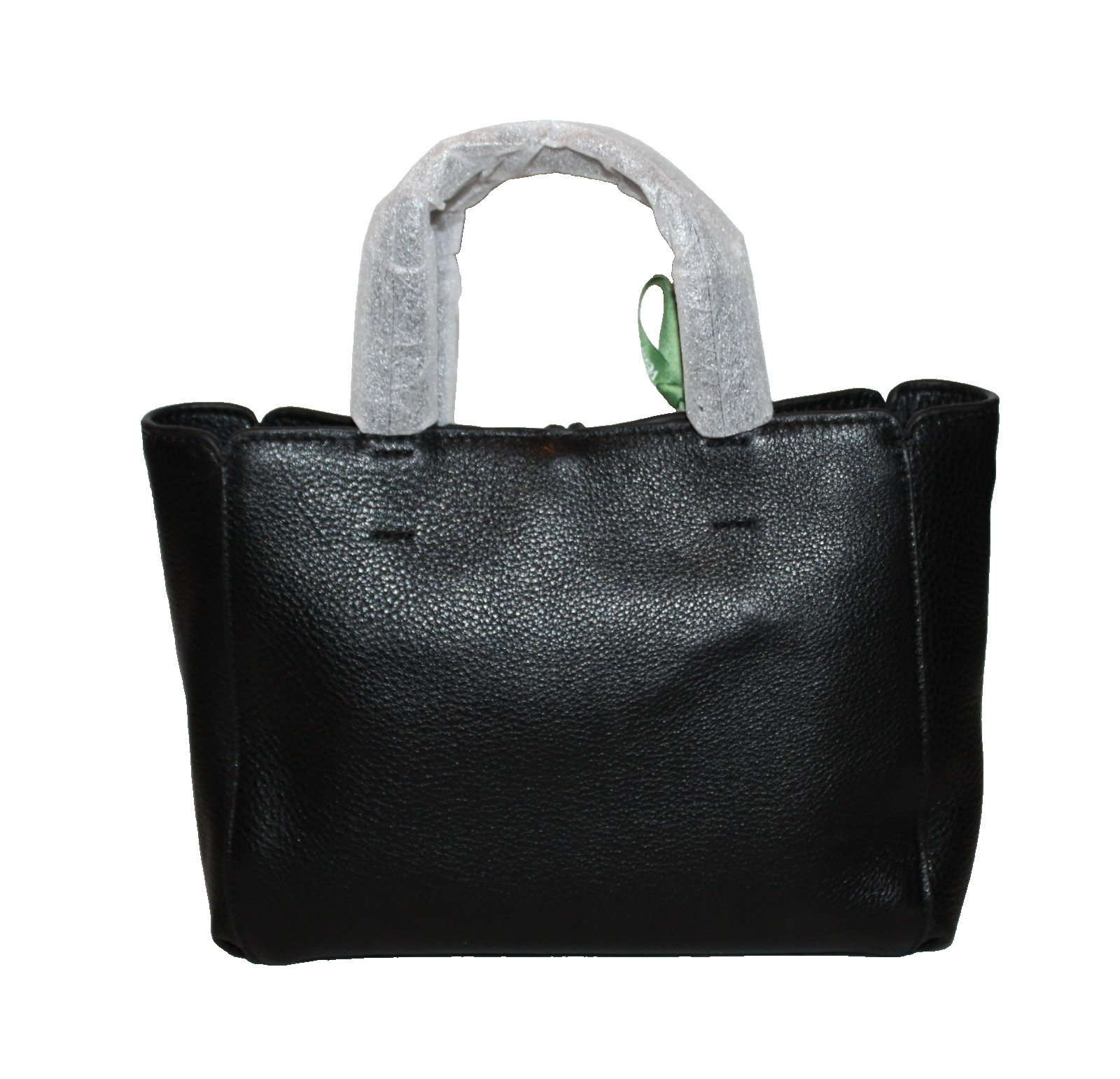 Vera Bradley Mini Hathaway Black Bossanova Bold Sequin Leather Tote, Dustbag NWT