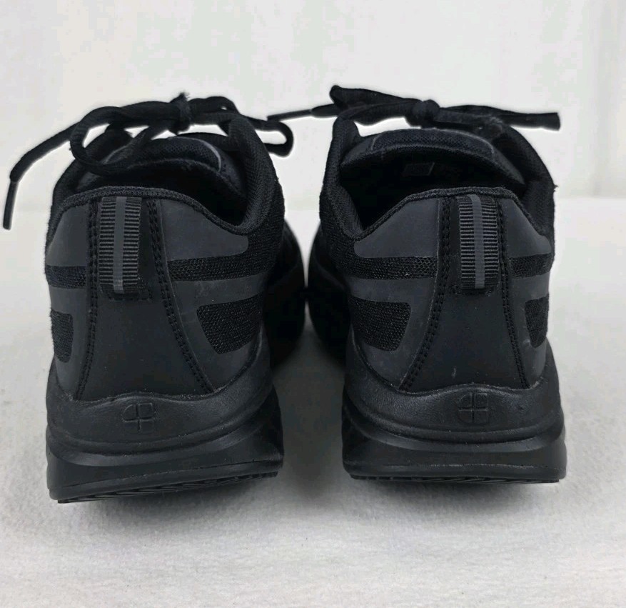 Shoes for Crews Slip & Oil Resistant Women’s Size 7.5 M Black Energy Lace Up