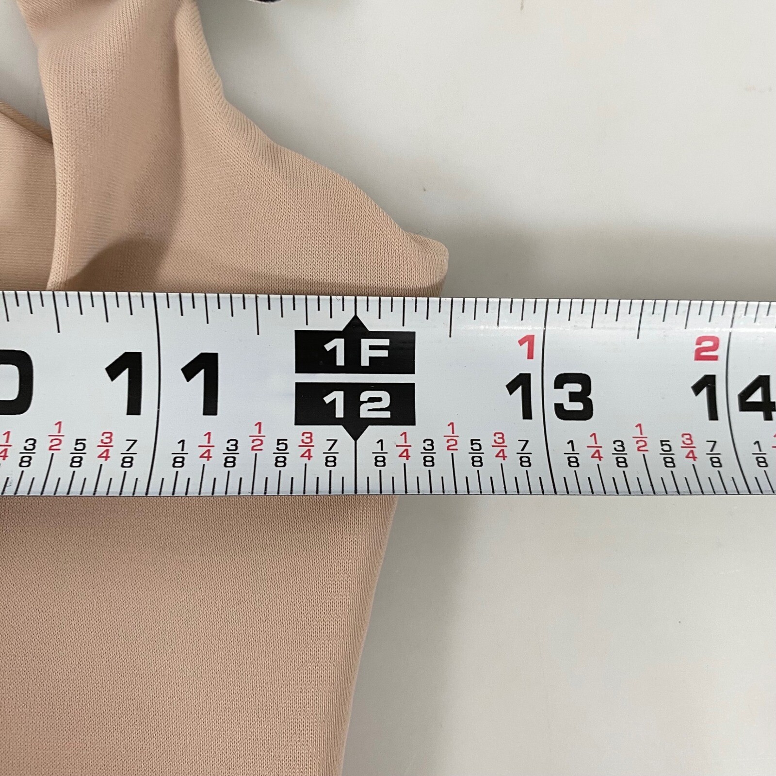 Total Comfort Womens Shape Away Extra Firm Control Torsette Thigh Shapewear M