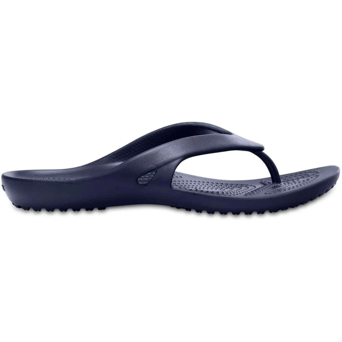 Crocs Kadee II Flip Flop Sandals Relaxed Fit Navy Womens Size 8