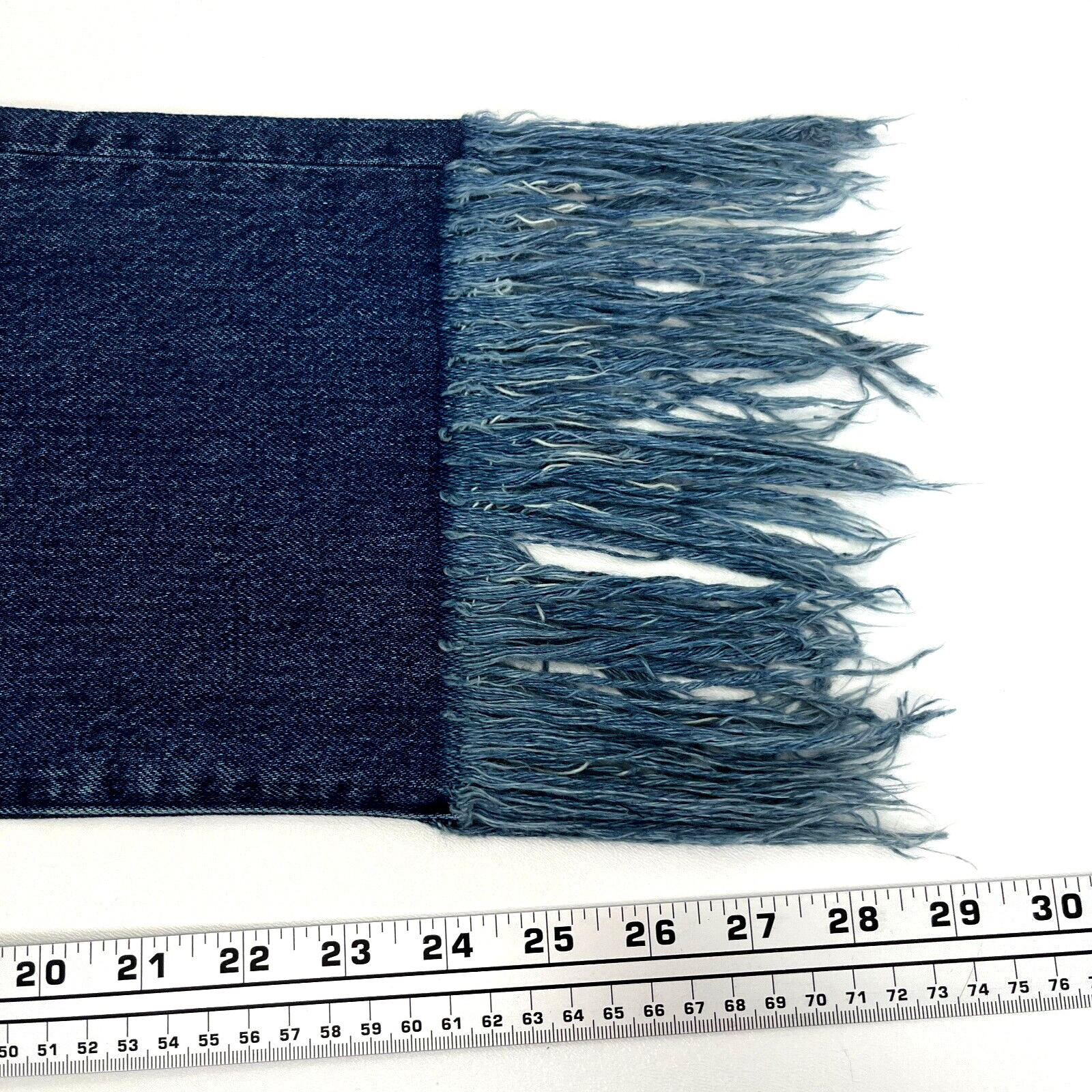 3×1 NYC Original Fringe Hem Lima Straight Denim Crop Selvedge Jeans 29 USA