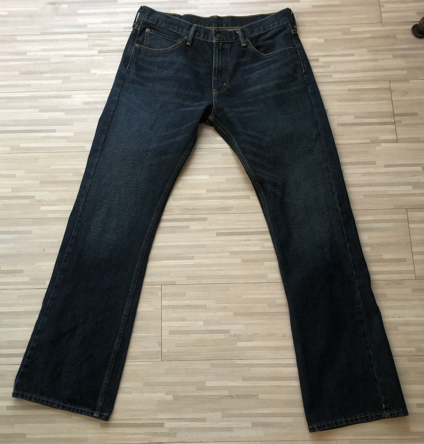 Levi’s, 527, Slim Bootcut, Men’s Jeans, Size 34×32, Blue, Dark Wash