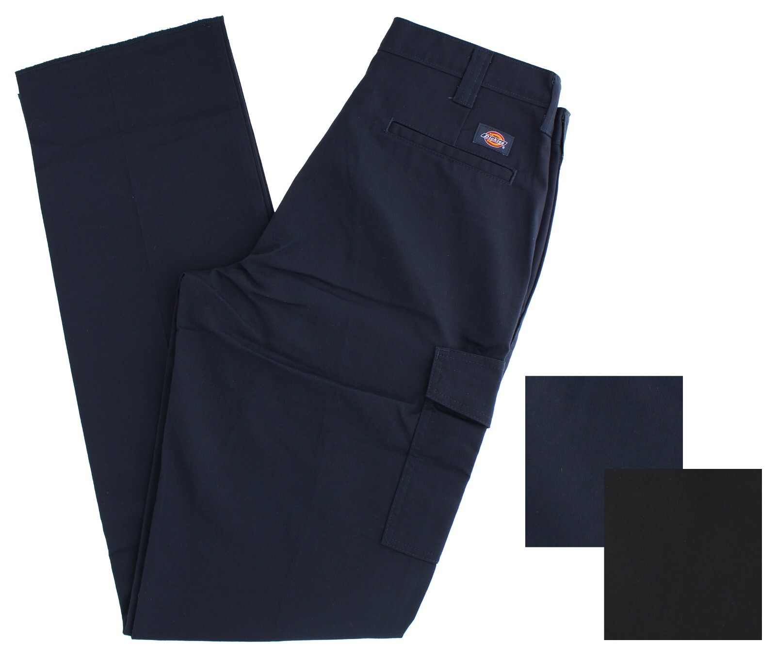 Dickies Flex Men’s Cargo Pants, 7-Pocket, Tall Length Unhemmed, Extra Loop Holds