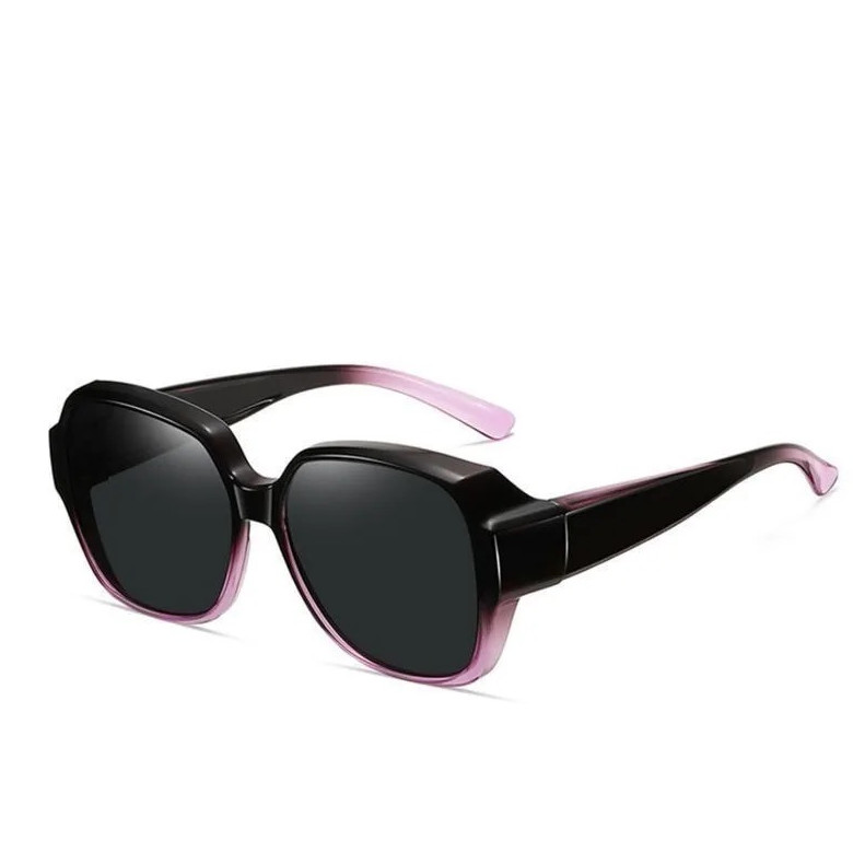 1pc Polarized Fit Over Sunglasses UV400 Foldable Eyewear Cover – NEW