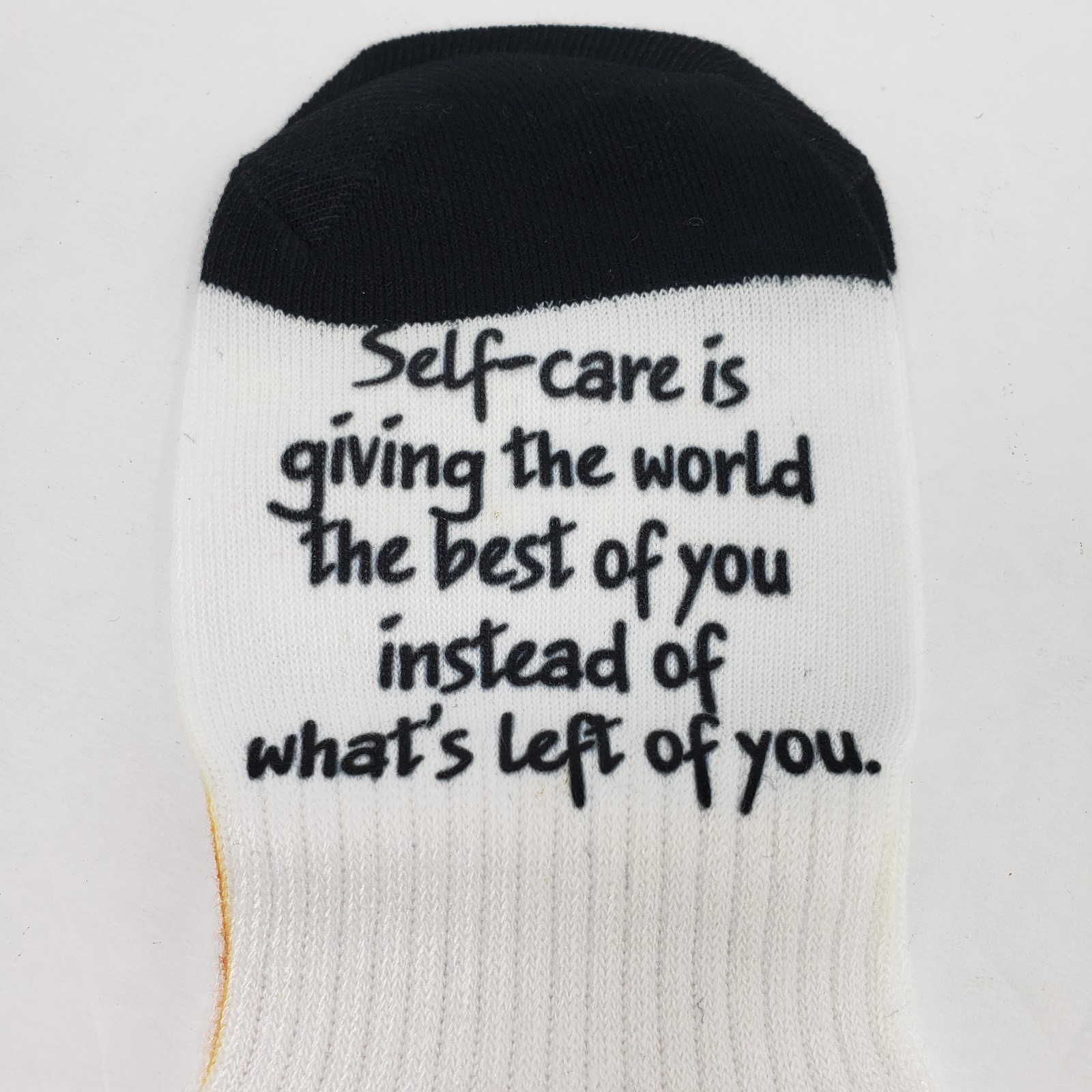 MCH TO Do Sticky Notes Adult Unisex OS White Multi Color Graphic Crew Socks