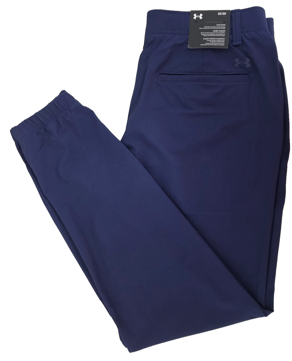 Under Armour UA Mens Golf Navy Blue Jogger Pants 32×30