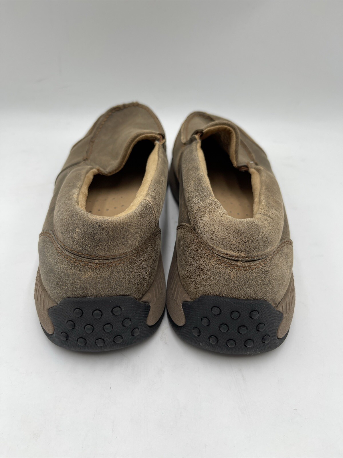Cody James Men’s Trust Me Beaned Slip-On Casual Oxford Shoes Brown Size 10D