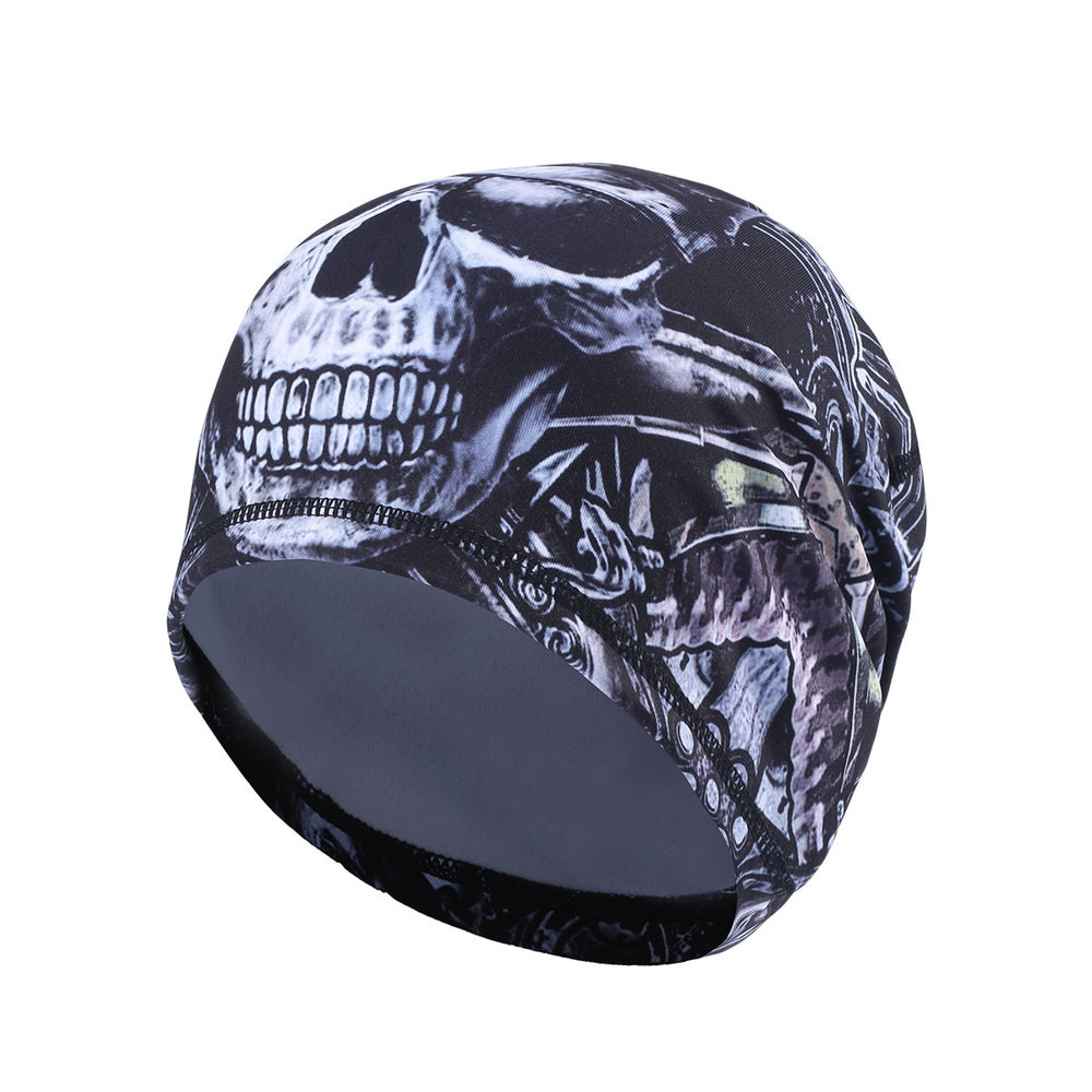 Cooling Skull Cap Dome Cap Helmet Liner Moisture Sweat Wicking Beanie Ski Hats