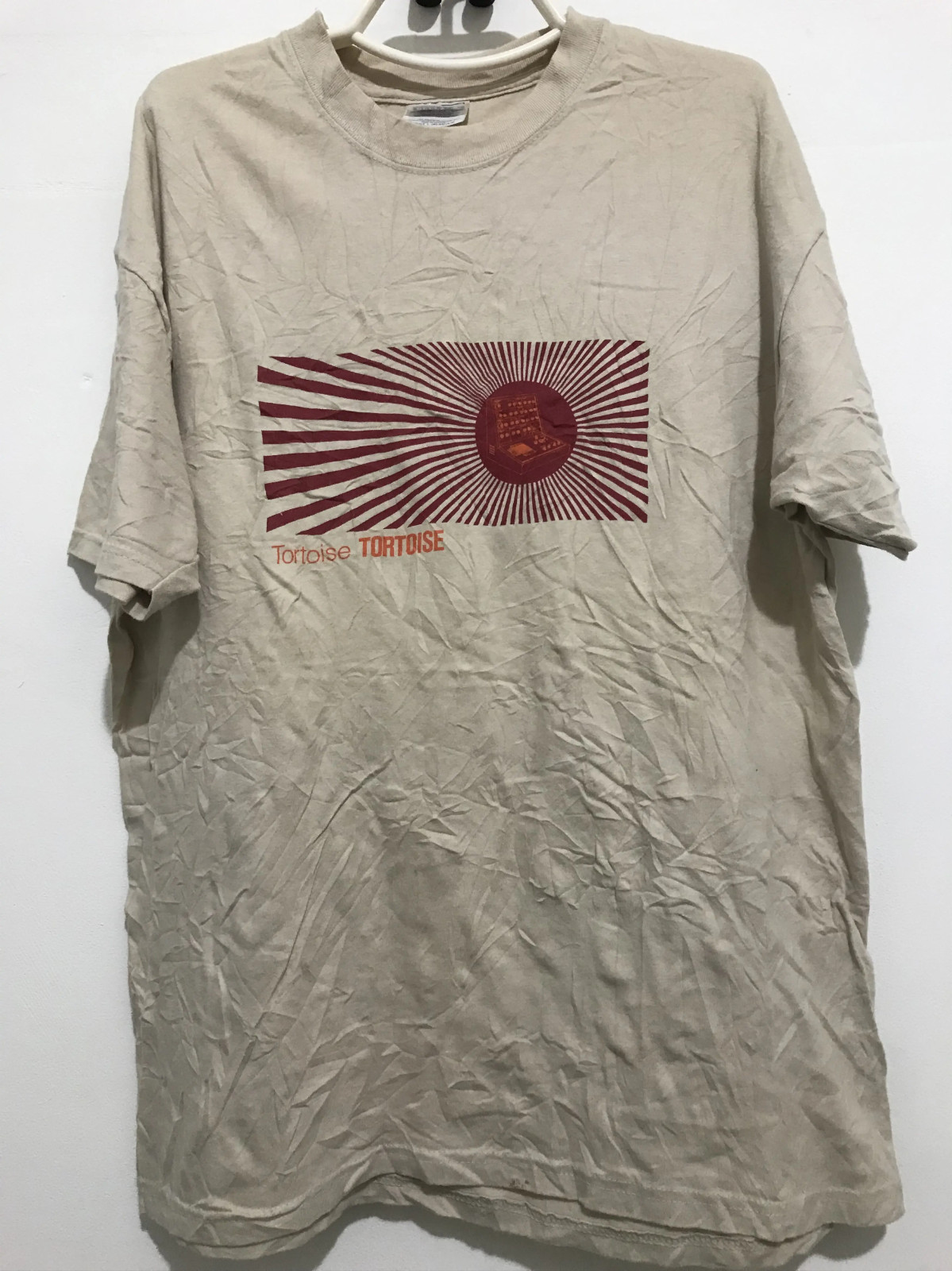 Tortoise Band Self Titled Sand Color Cotton T Shirt Full Size S-5XL