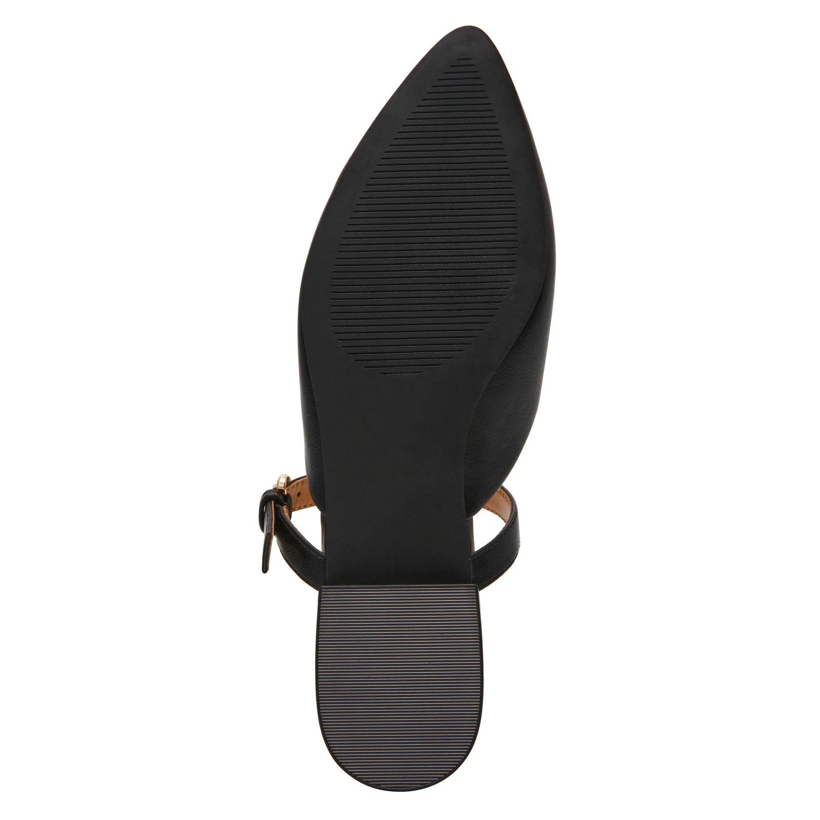 DV Dolce Vita Women’s Pointed Toe Flat Slip On Buckle Black Tan 6-11
