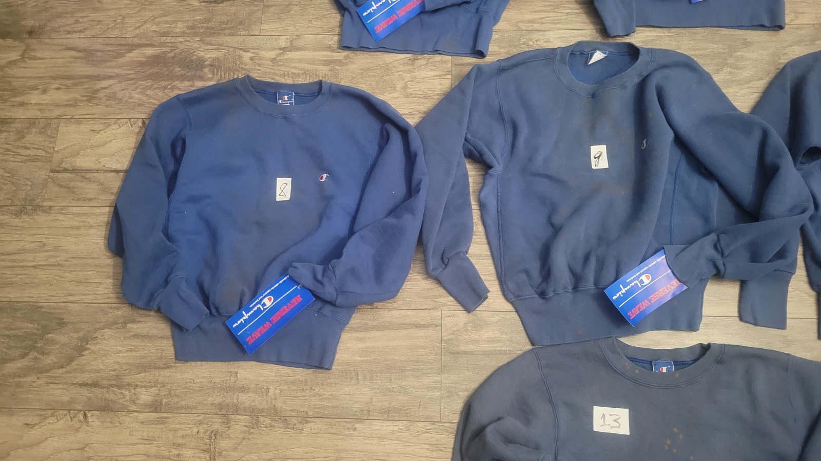 Vintage Champion Reverse Weave Small Made in USA Crewneck Sweatshirt 80s NOS…