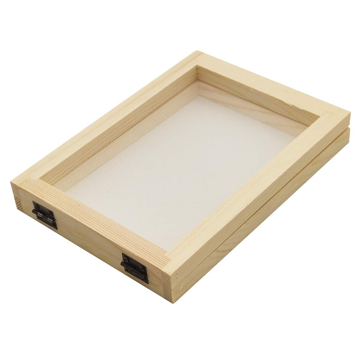 Worown A6 Size Paper Making Screen, Natural 5*7 inch, wood color