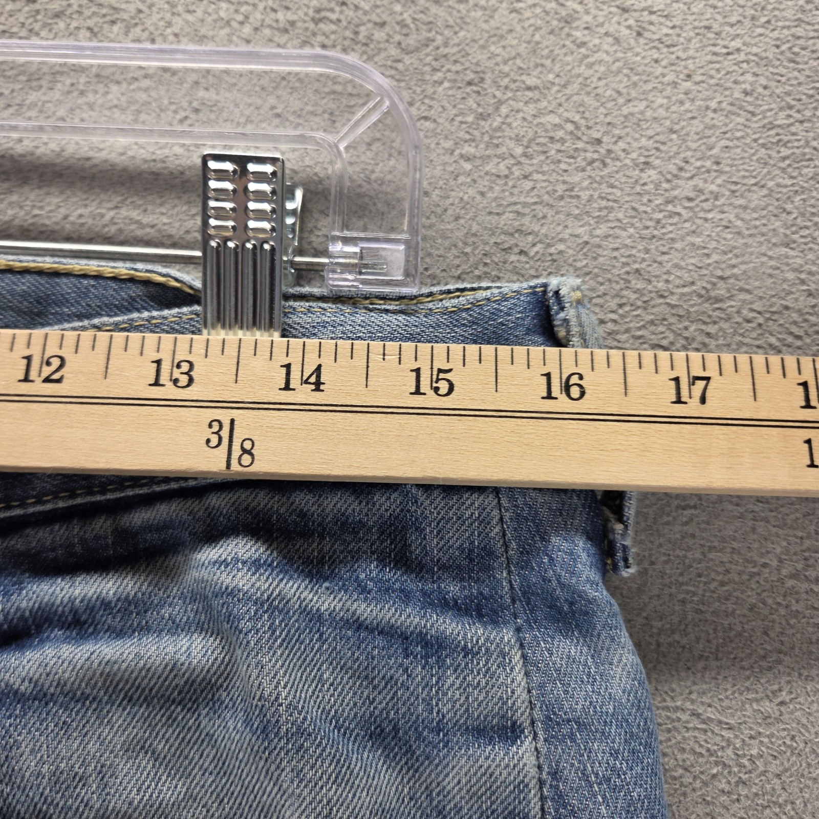 Vintage Levis Engineered Jeans Mens 32×32 Blue Twisted Button Fly Medium Wash