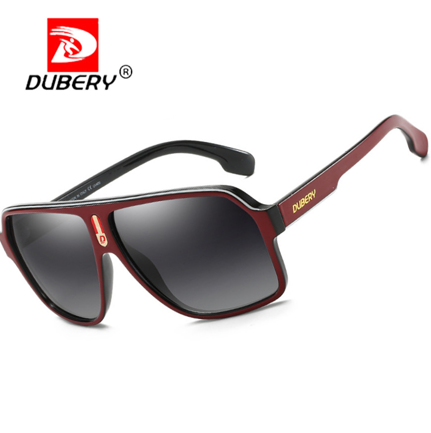 DUBERY Sport Polarized Sunglasses For Men Women Oversize Driving Fishing Glasses