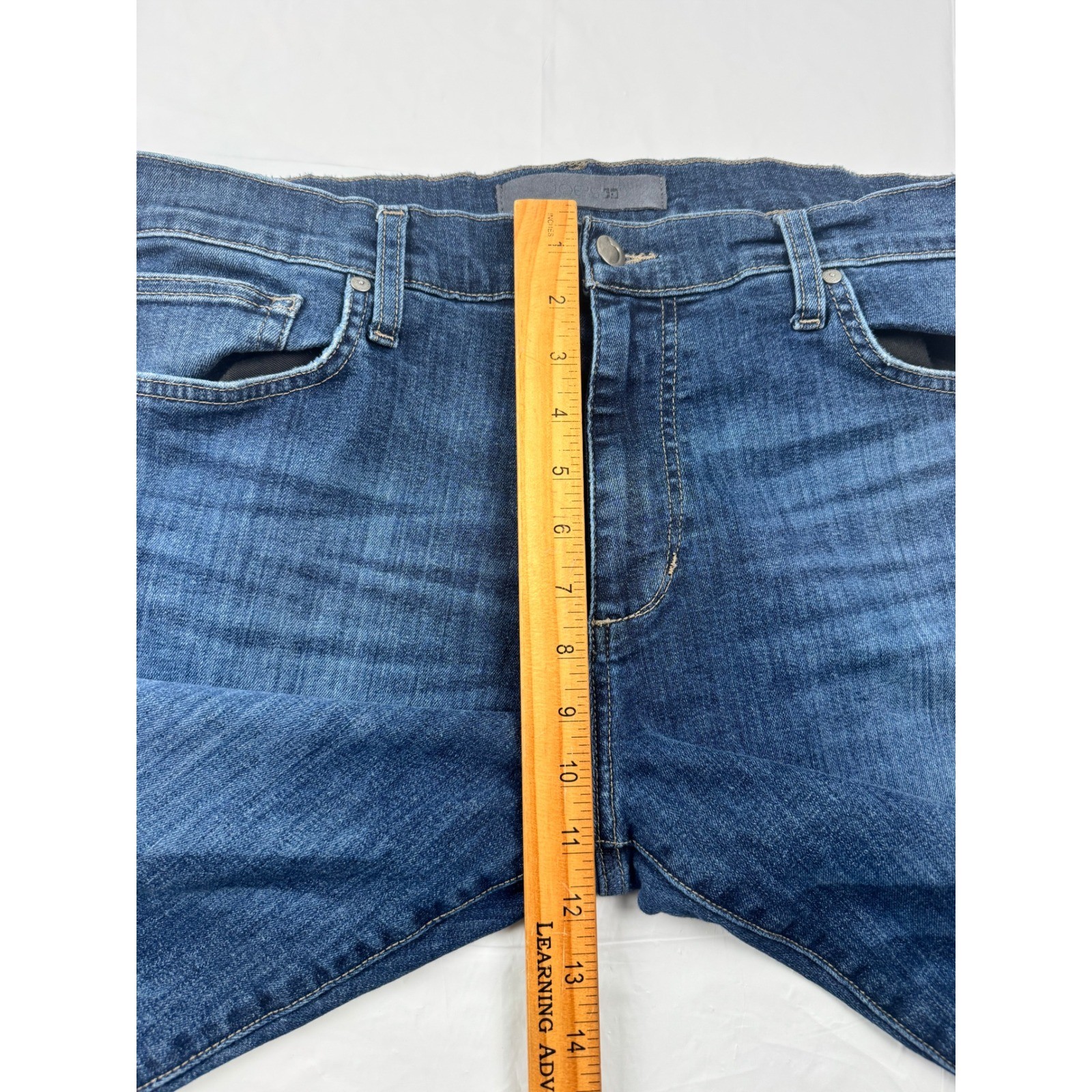 Joes Jeans Mens The Brixton Straight Narrow Jeans Blue Denim Stretch Casual