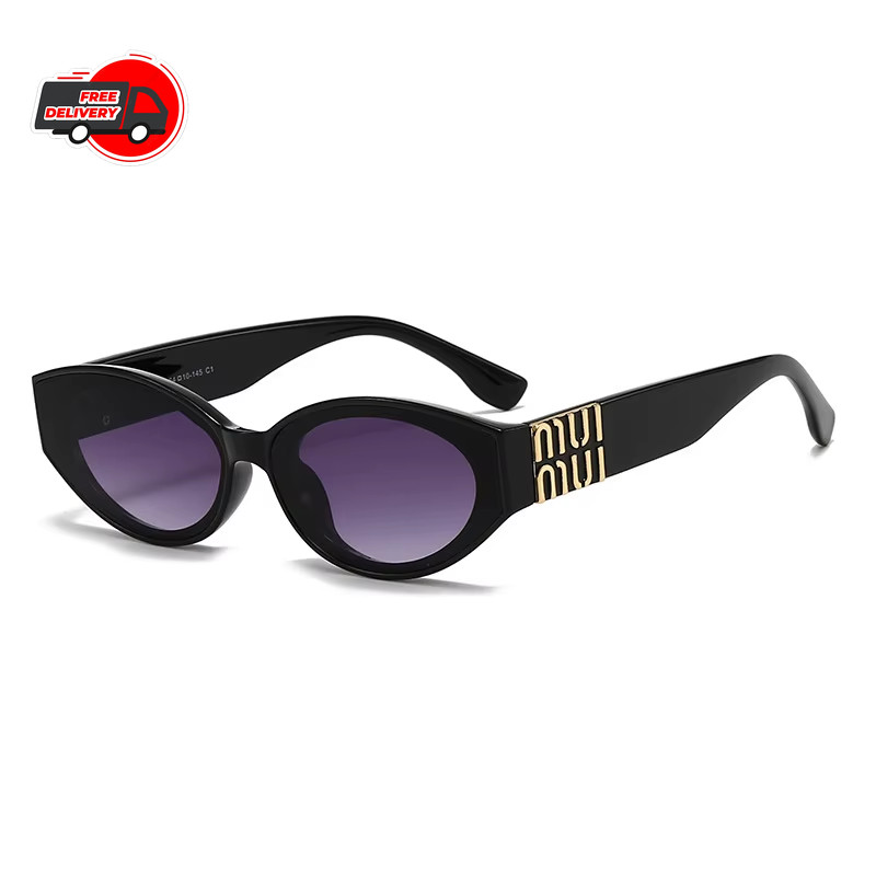 Glasses Stylish Fashion Designer Women Men Sunglasses Cute Oval Trending