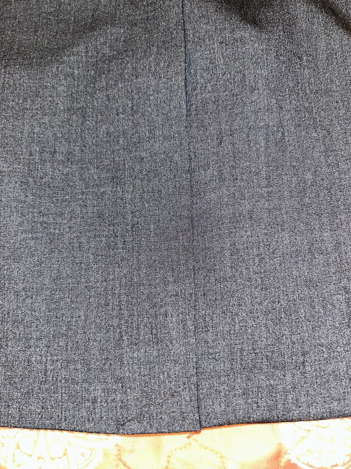 Calvin Klein Gray Solid Pencil Skirt Knee High Women’s Plus Size 22W New Office