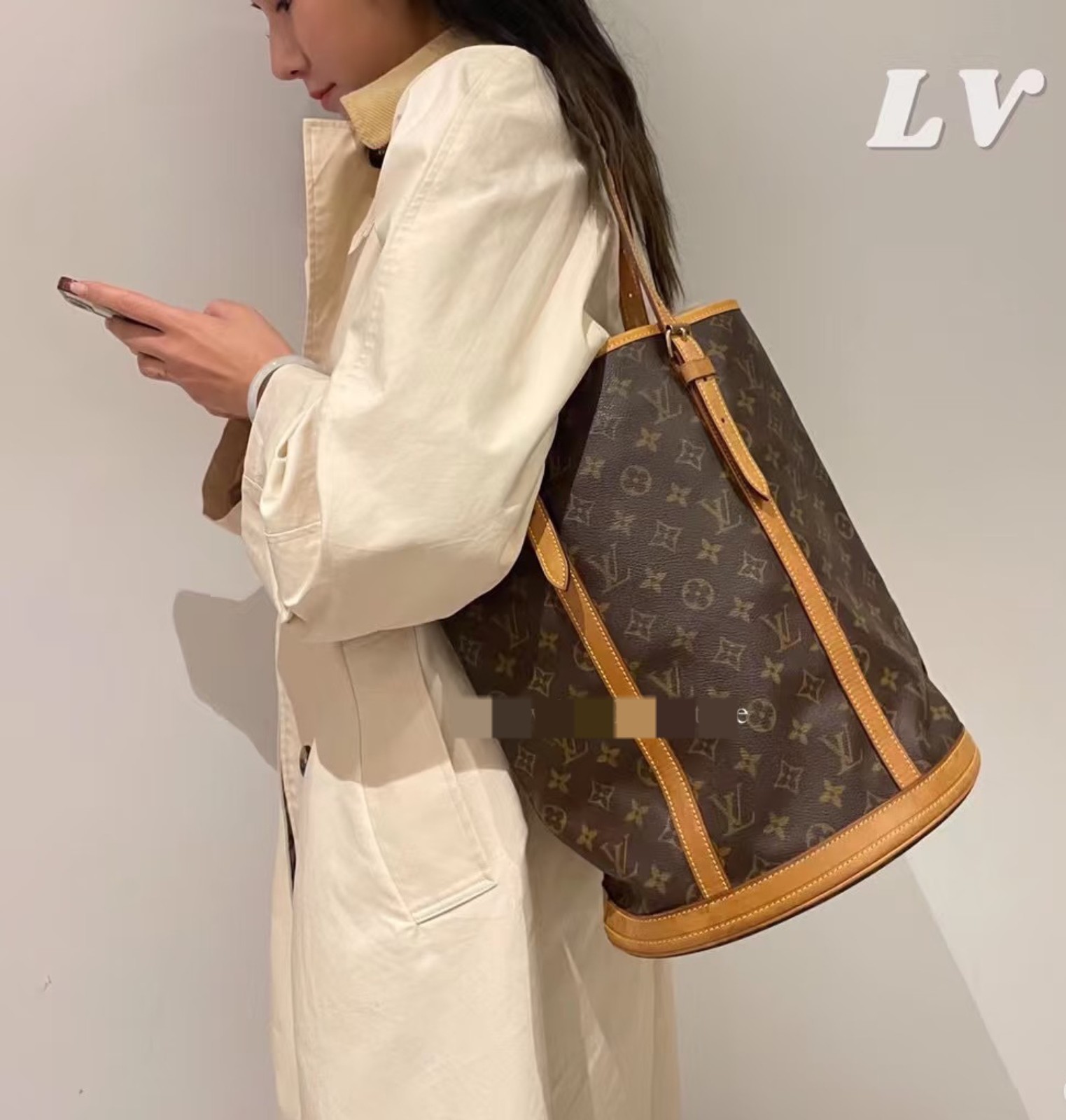 Louis Vuitton Noe GM Monogram Large Bucket Bag