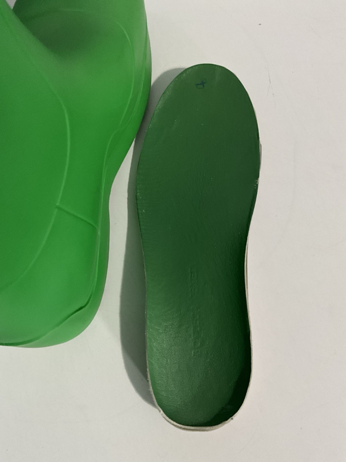 Bottega Veneta Puddle Boots Size 39 Green Rubber..