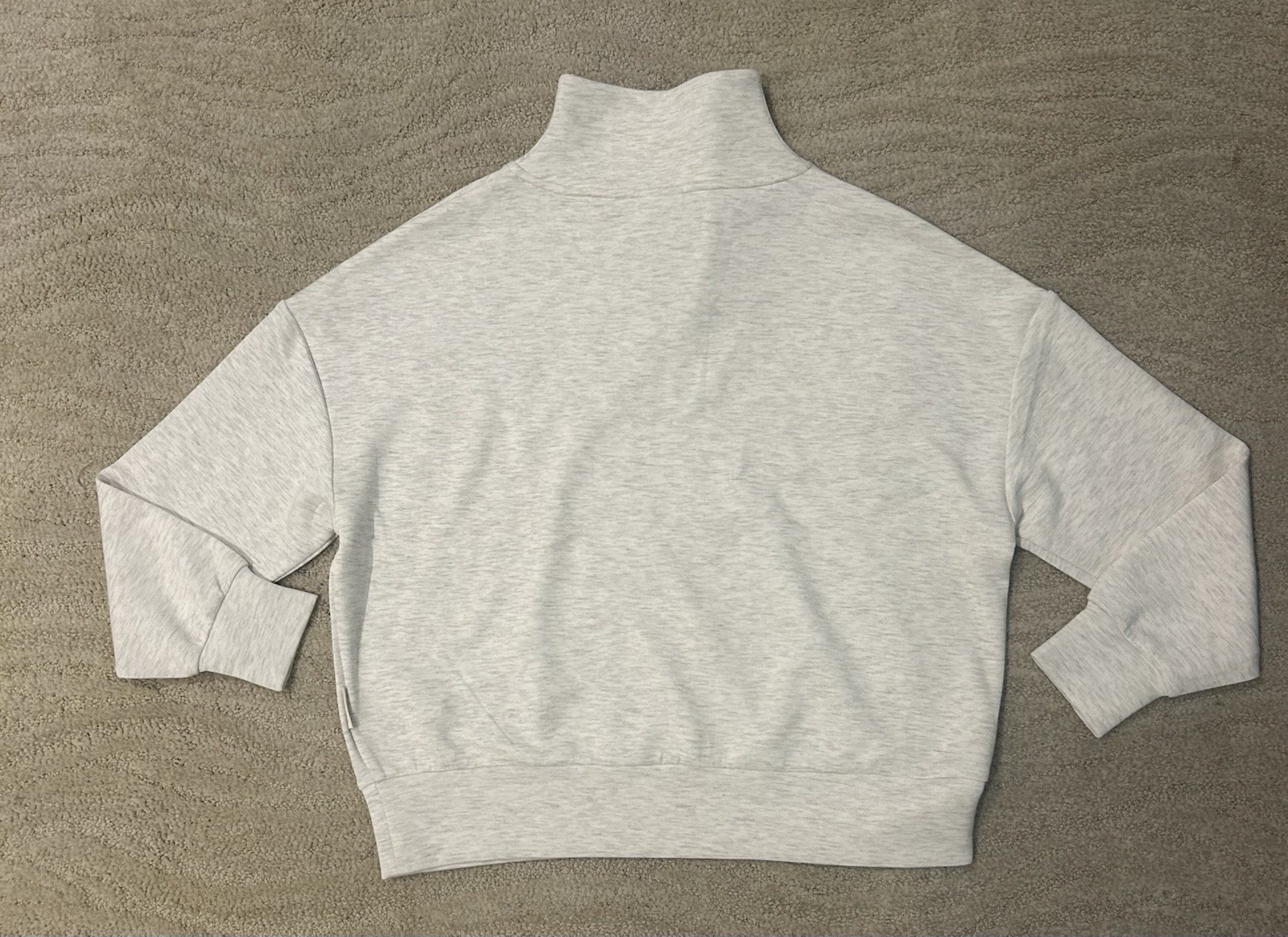 VARLEY Woman’s ivory marl Hawley half zip Sweater/pullover, SZ S, BNWT**