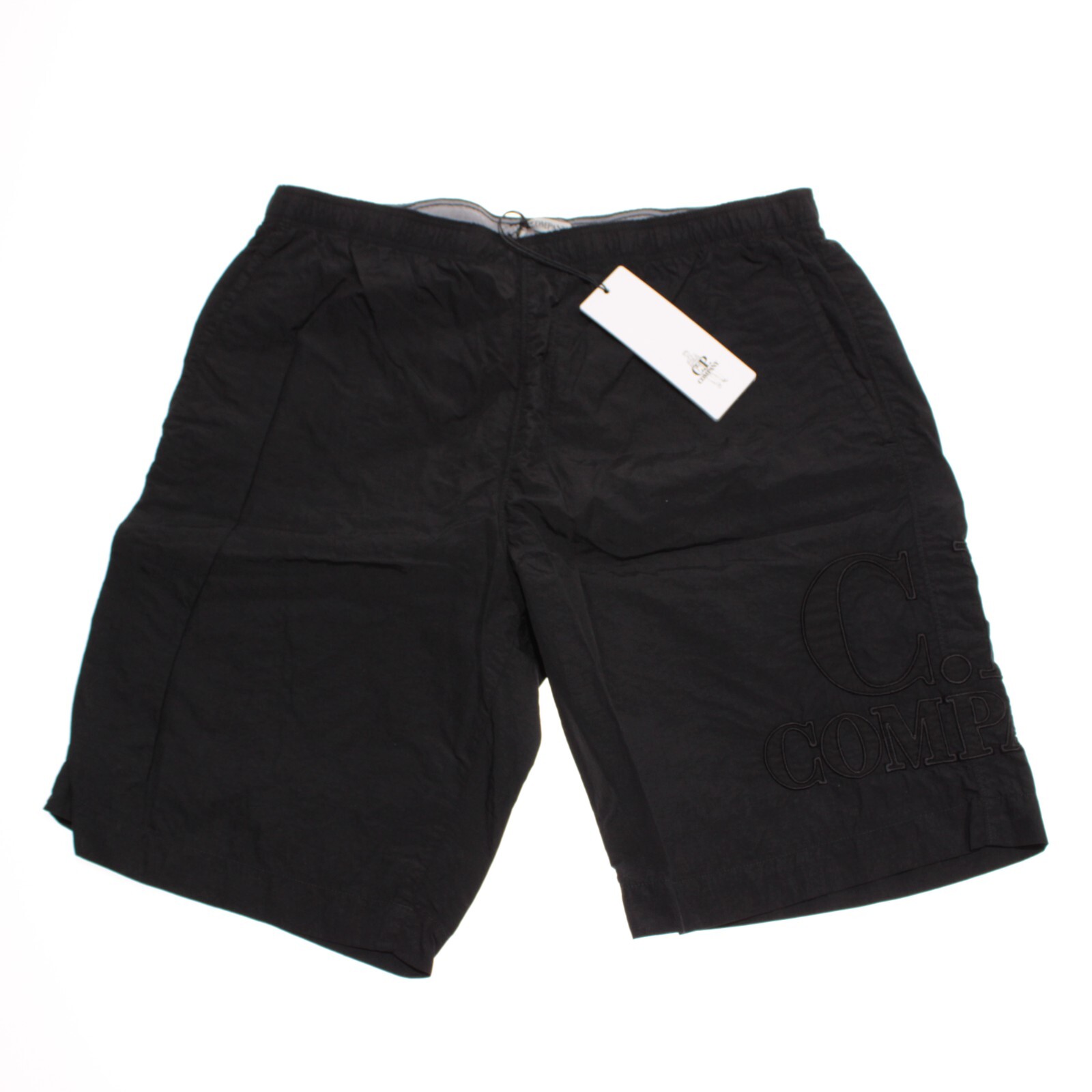 C.P. (CP) Company NWT Swimsuit / Trunks Size 48 32 US Solid Black 100% Polyamide