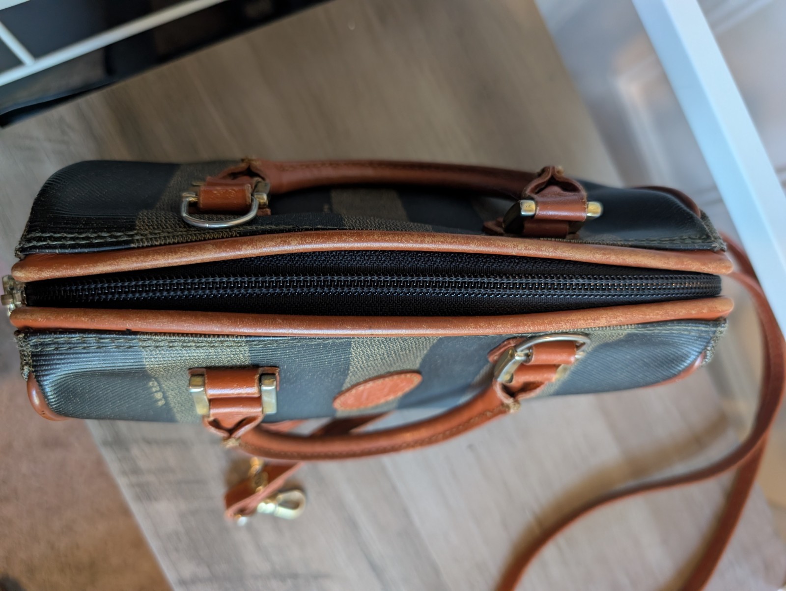 Vintage Fendi Nano Boston/Speedy Bag