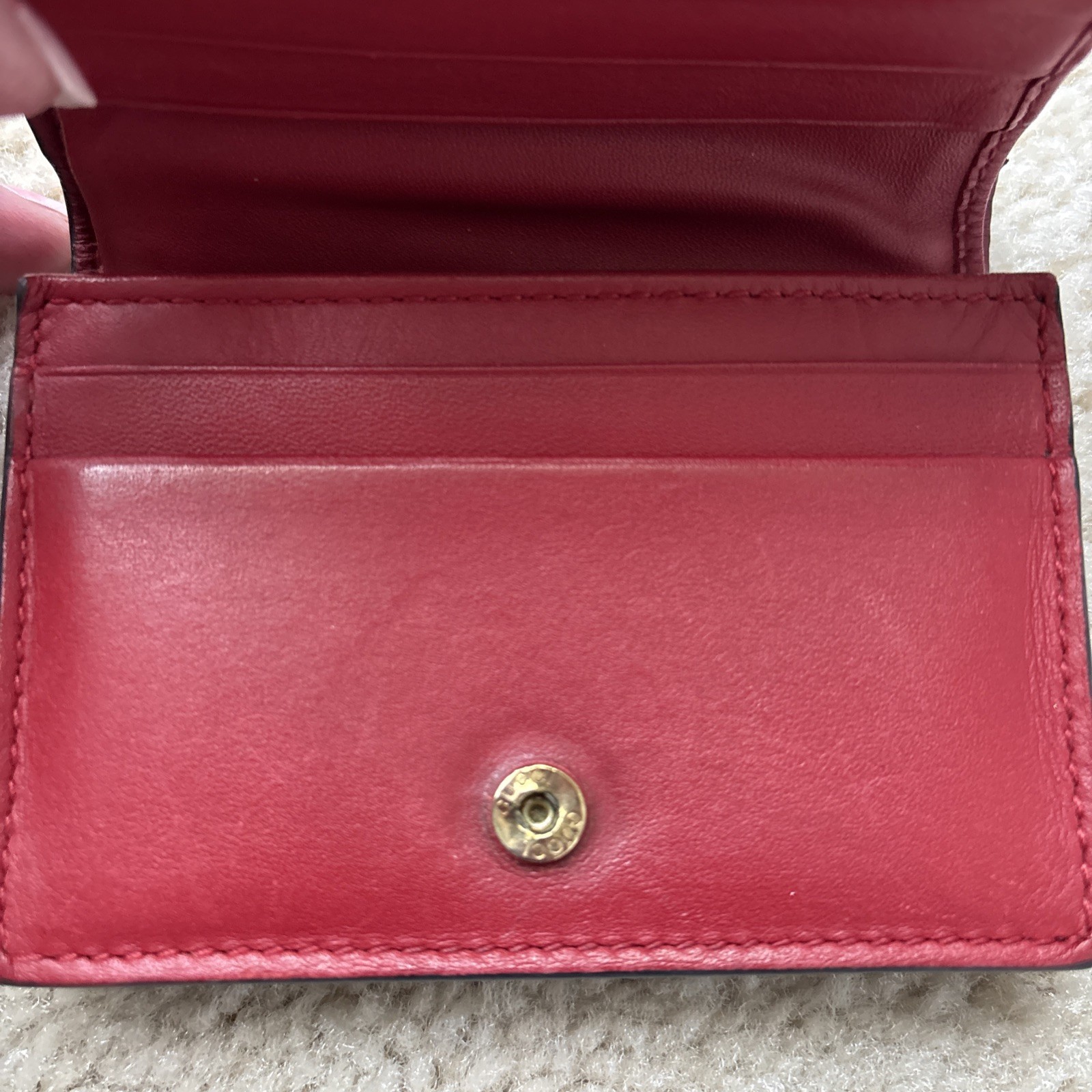 Gucci GG Supreme Monogram Blooms Blue wallet, Excellent condition!!!