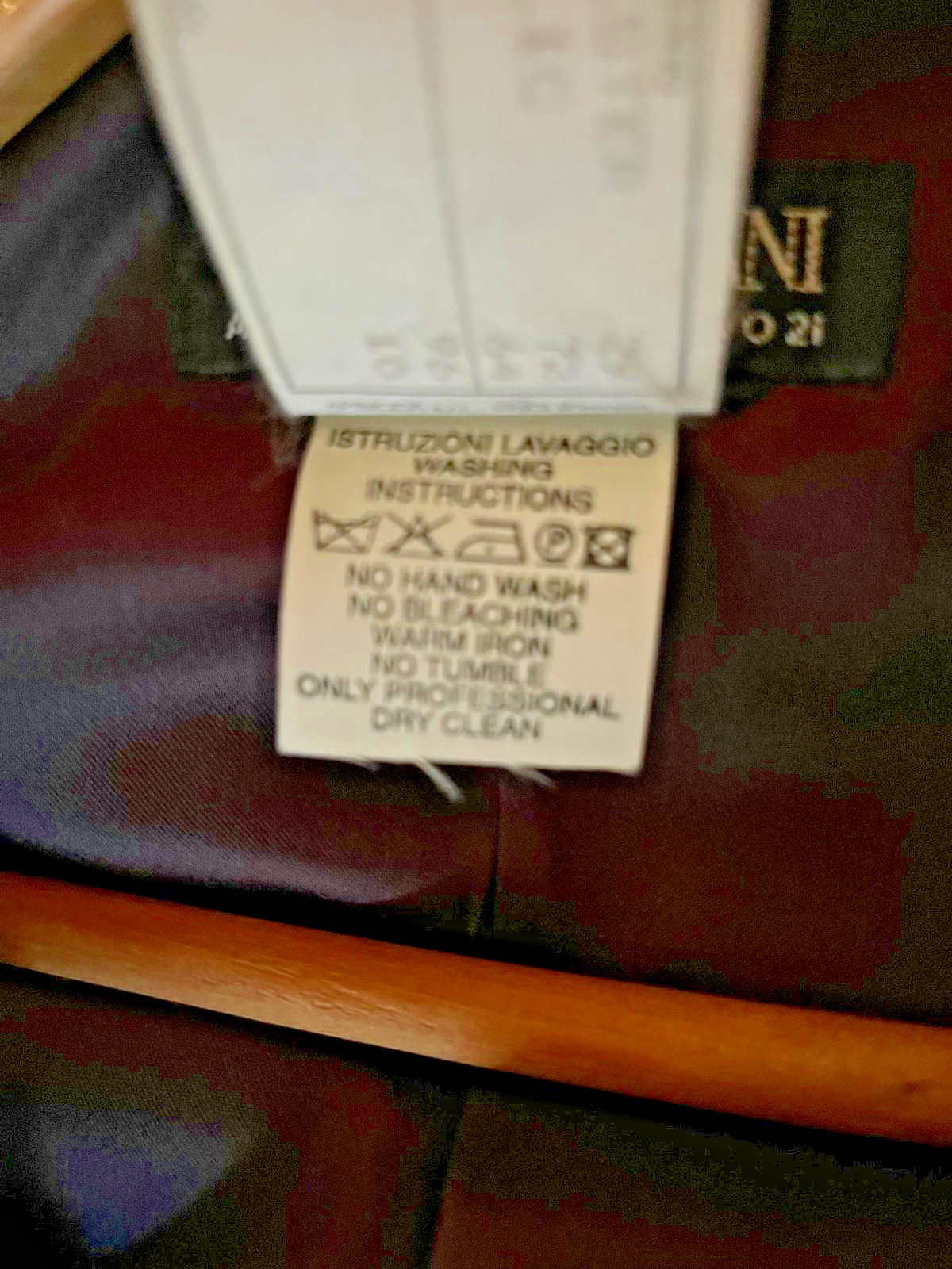 Giorgio Armani Long Coat Women’s 42 Customized with Vintage Mink Made in Italy