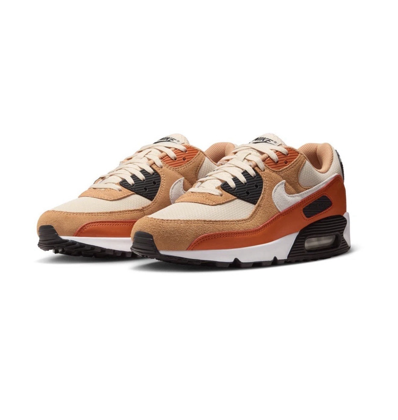 Men’s Nike Air Max 90 DM0029-800 Copper Moon/Sail/Pearl White Sneakers Shoes