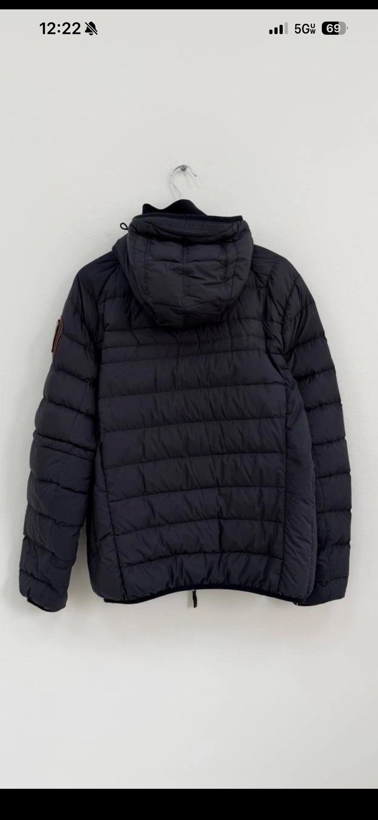 Parajumpers Super Light Weight Men’s Down Micropuffer Jacket Size L