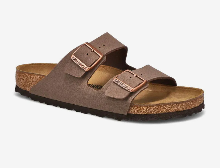 Birkenstock Arizona Mocha Birkibuc Soft Footbed Sandals Unisex Shoes EU SZ 37-45