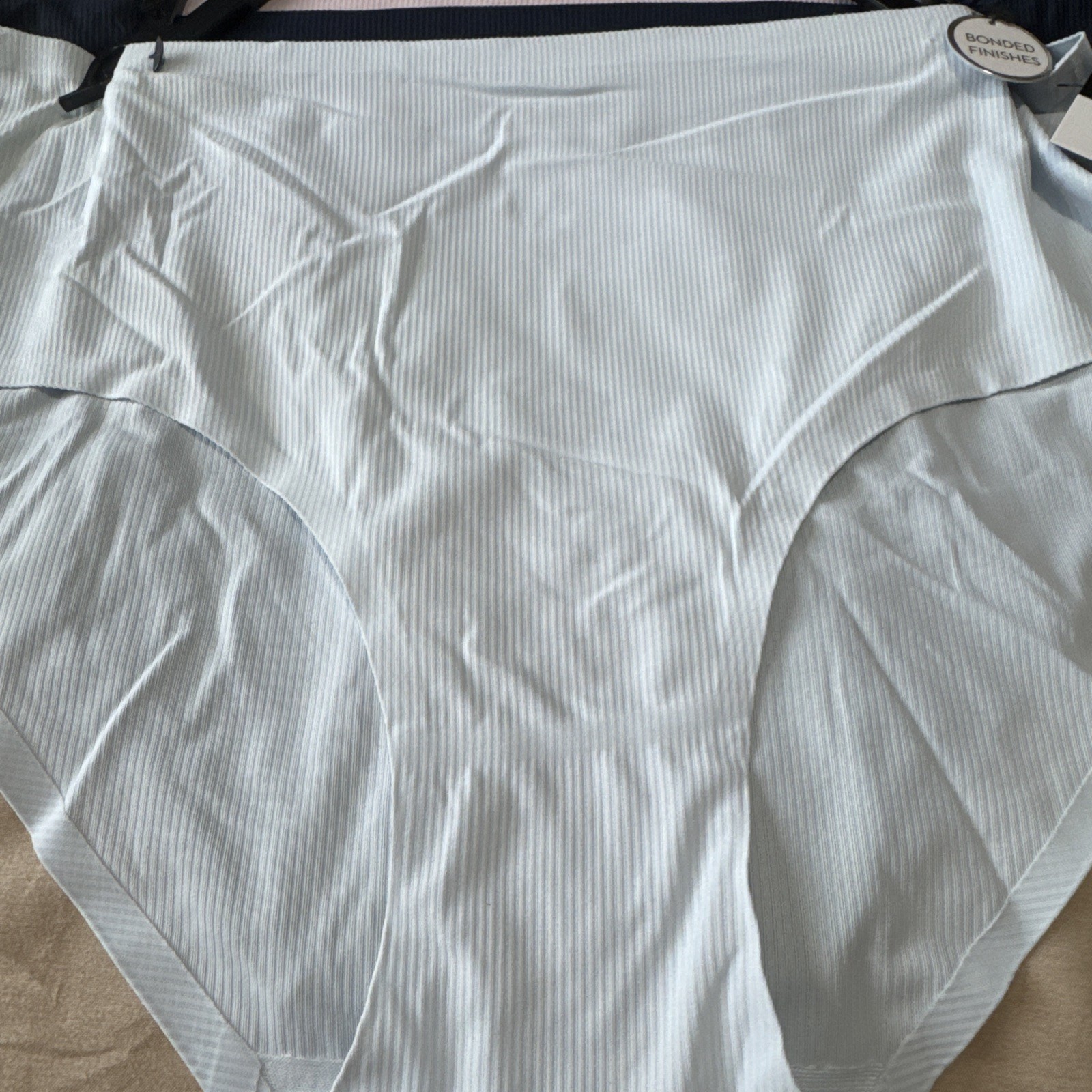 NINE WEST INTIMATES 5 PAIR BRIEF PANTIES UNDERWEAR MEDIUM NYLON ELASTANE