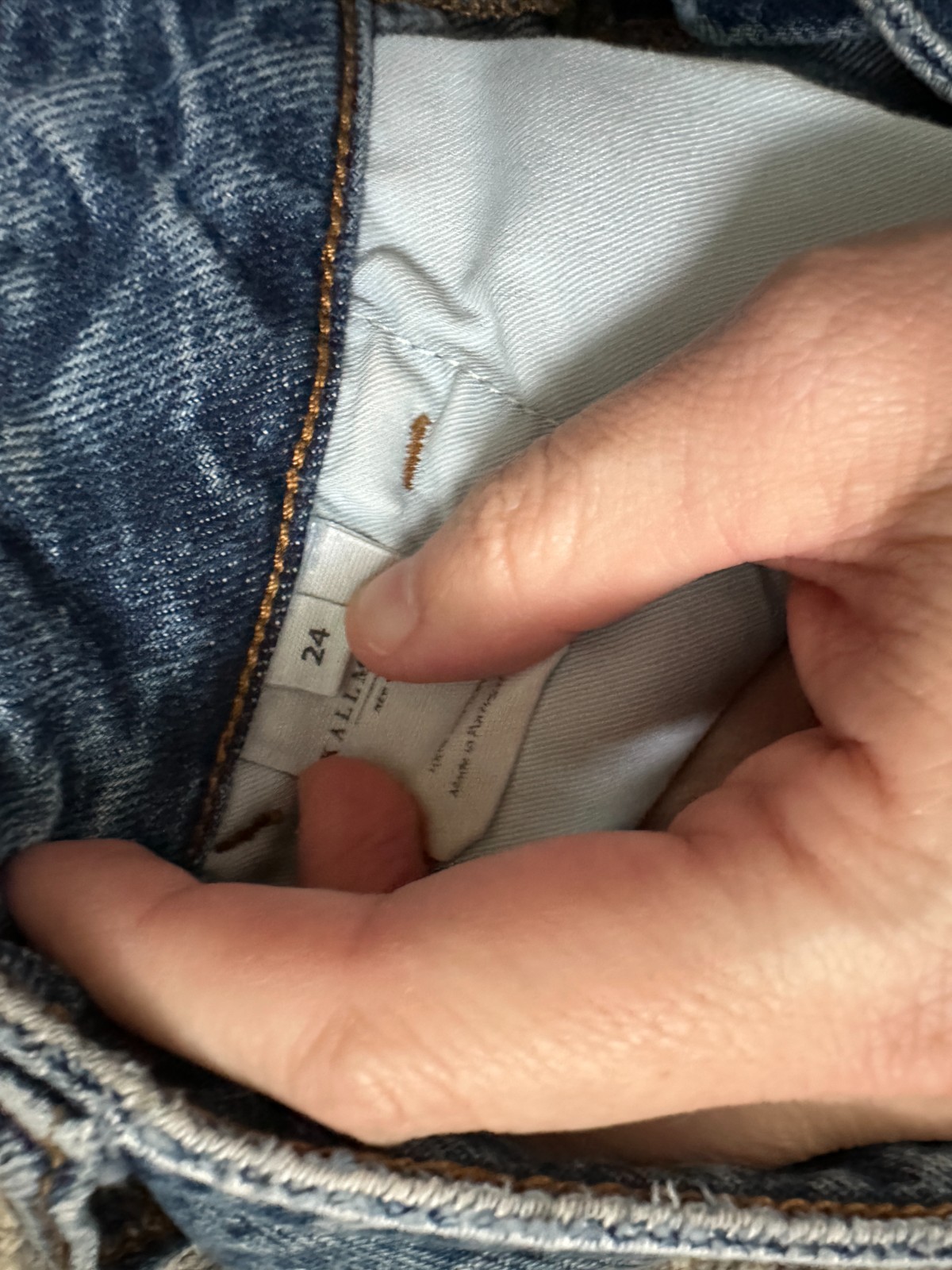 Kallmeyer Wide Legged Denim Jeans Size 24