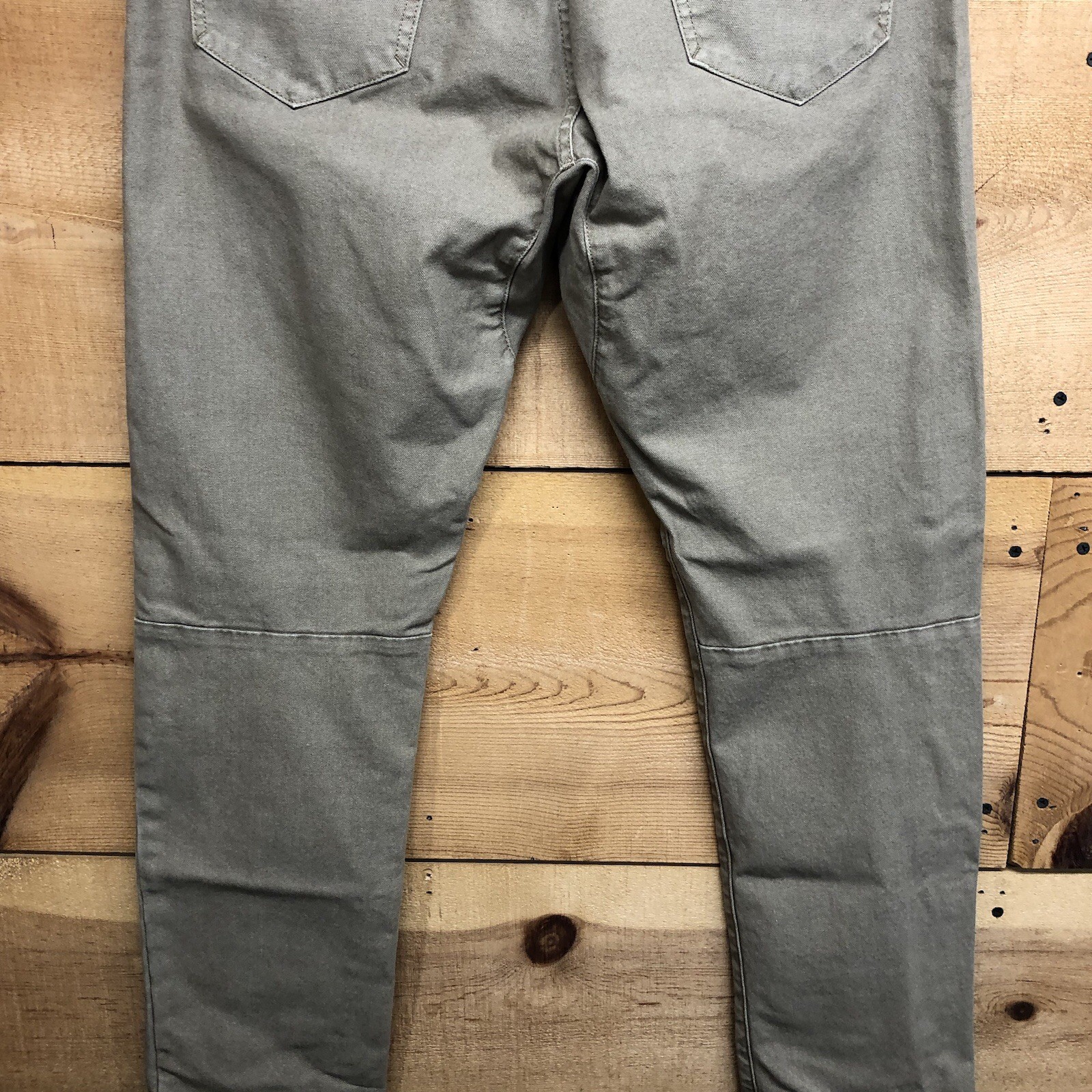 Proof Rover Slim Workwear Pants Mens Size 31×30 Stretch Casual Beige Canvas