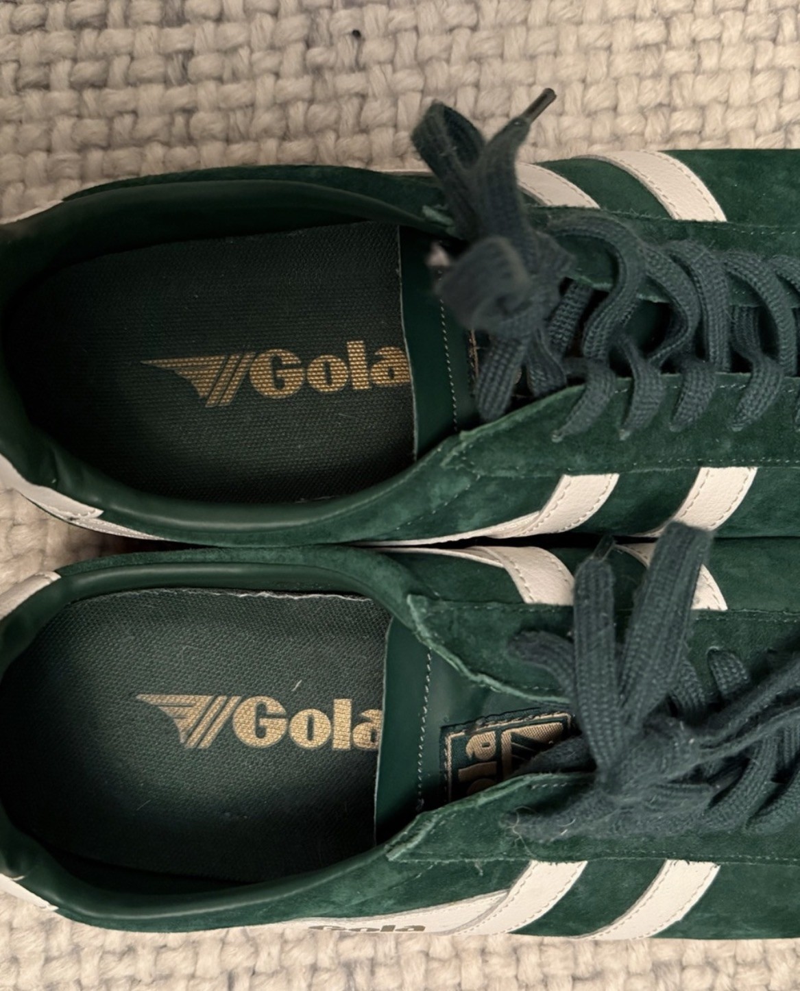 Gola Hurricane Lace Up Sneakers Shoes Evergreen CMBO46 Men’s 11
