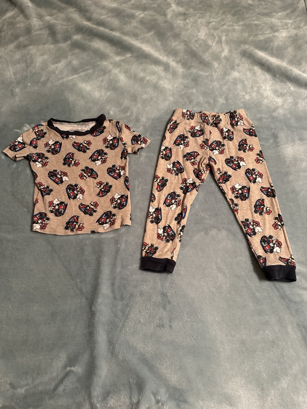 Nintendo Mariokart Snug Fit 2-Piece Cotton Pajamas 4T