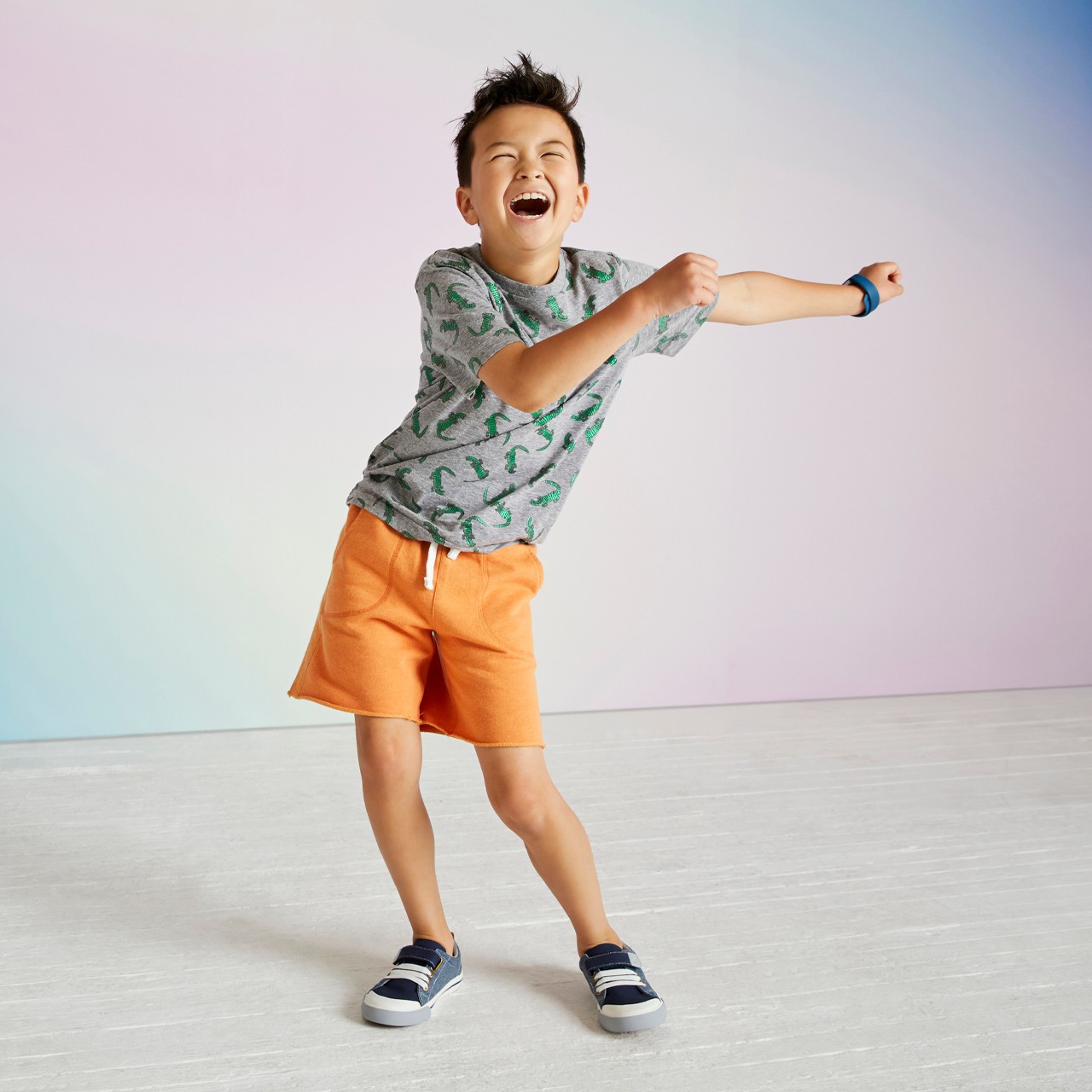 See Kai Run Stevie II Chambray Kids Boys Shoes – Authentic, Multi Size