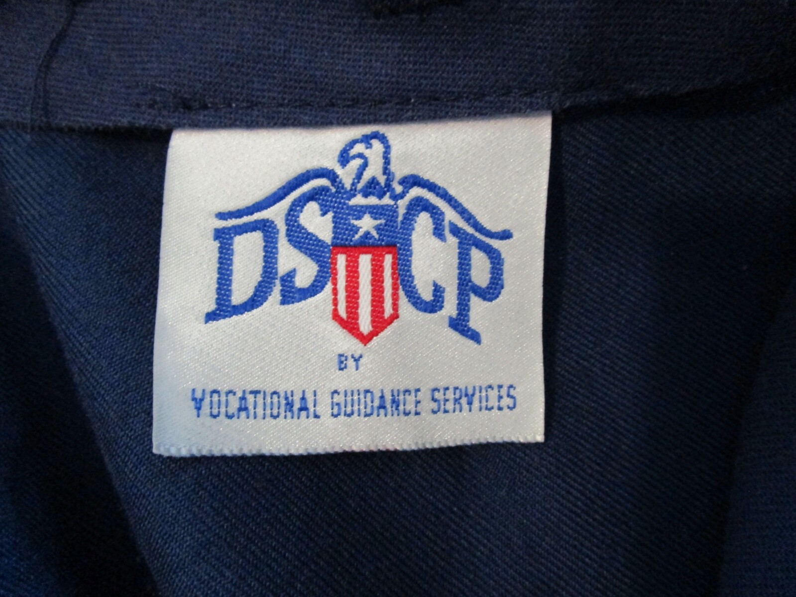 DSCP US Military Womens Blue Slacks Pants Zipper Hook Button Closure 30 x 28 1/2