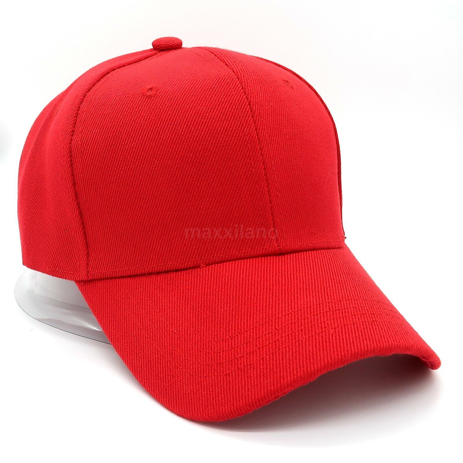 Men Baseball Cap Adjustable Solid Women Trucker Ball Hat Plain Visor Camo Caps