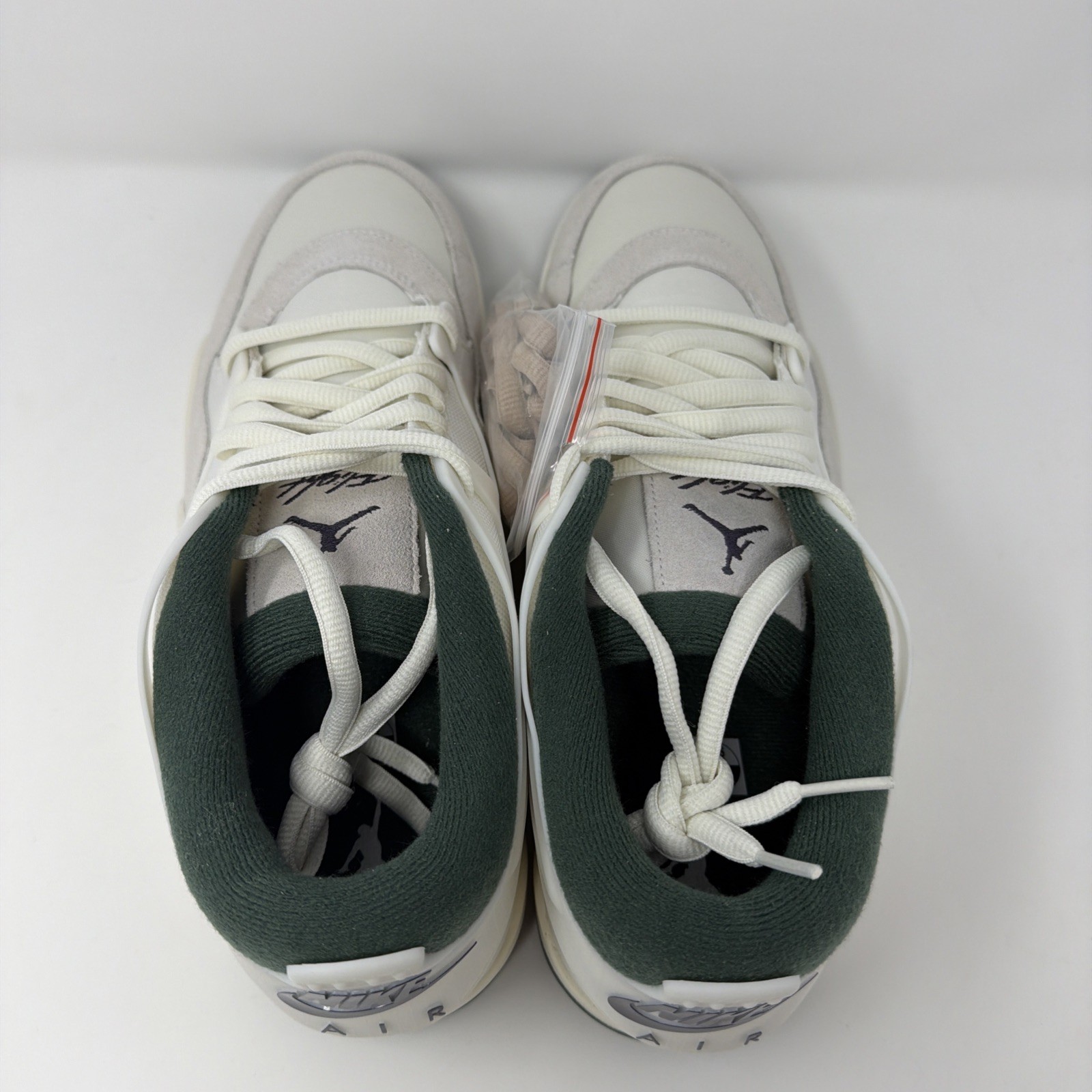 Air Jordan 4 RM ‘Sail/Light Cream/Midnight Green/Dark Raisin FQ7939 105 Size 13