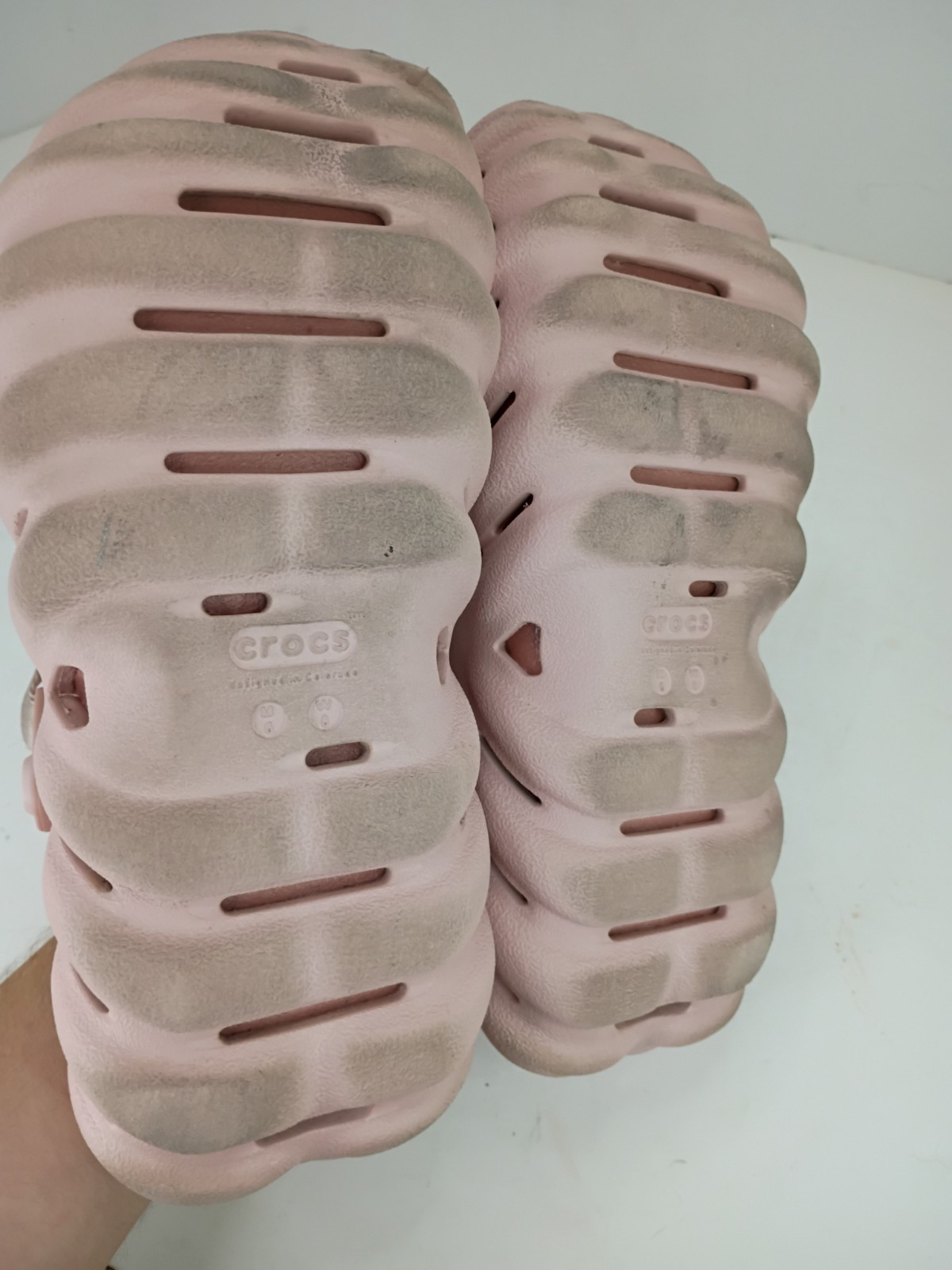 Crocs Echo Clog Clay Pink US Size Women’s 8 Men’s 6