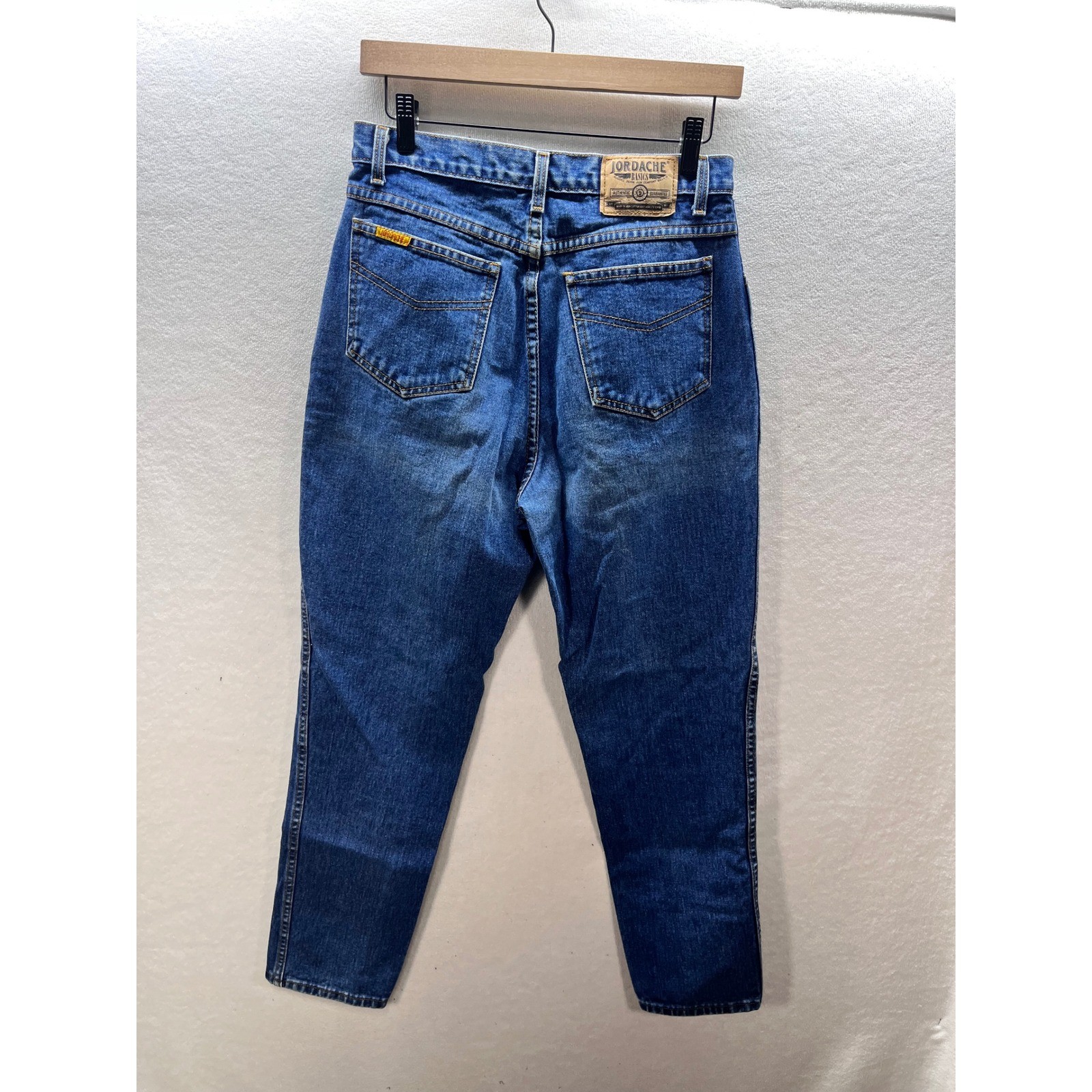 Jordache Vintage 90s Straight Leg Jeans Womens 11/12 Blue Denim Cotton VTG 3173